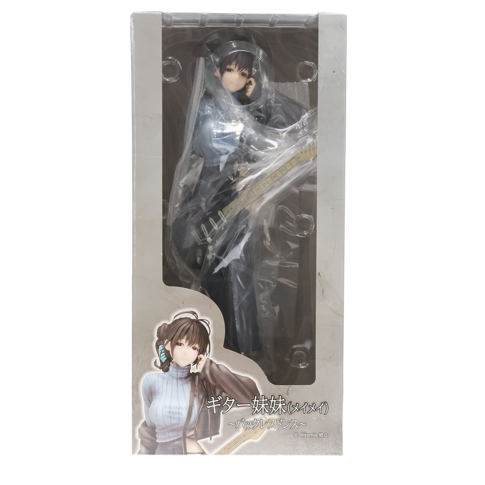 【中古即納】[FIG] hitomio拾六イラスト『ギター妹妹(メイメイ) バックレスドレス』 完成品 フィギュア ユニオンクリエイティブ(20240128)