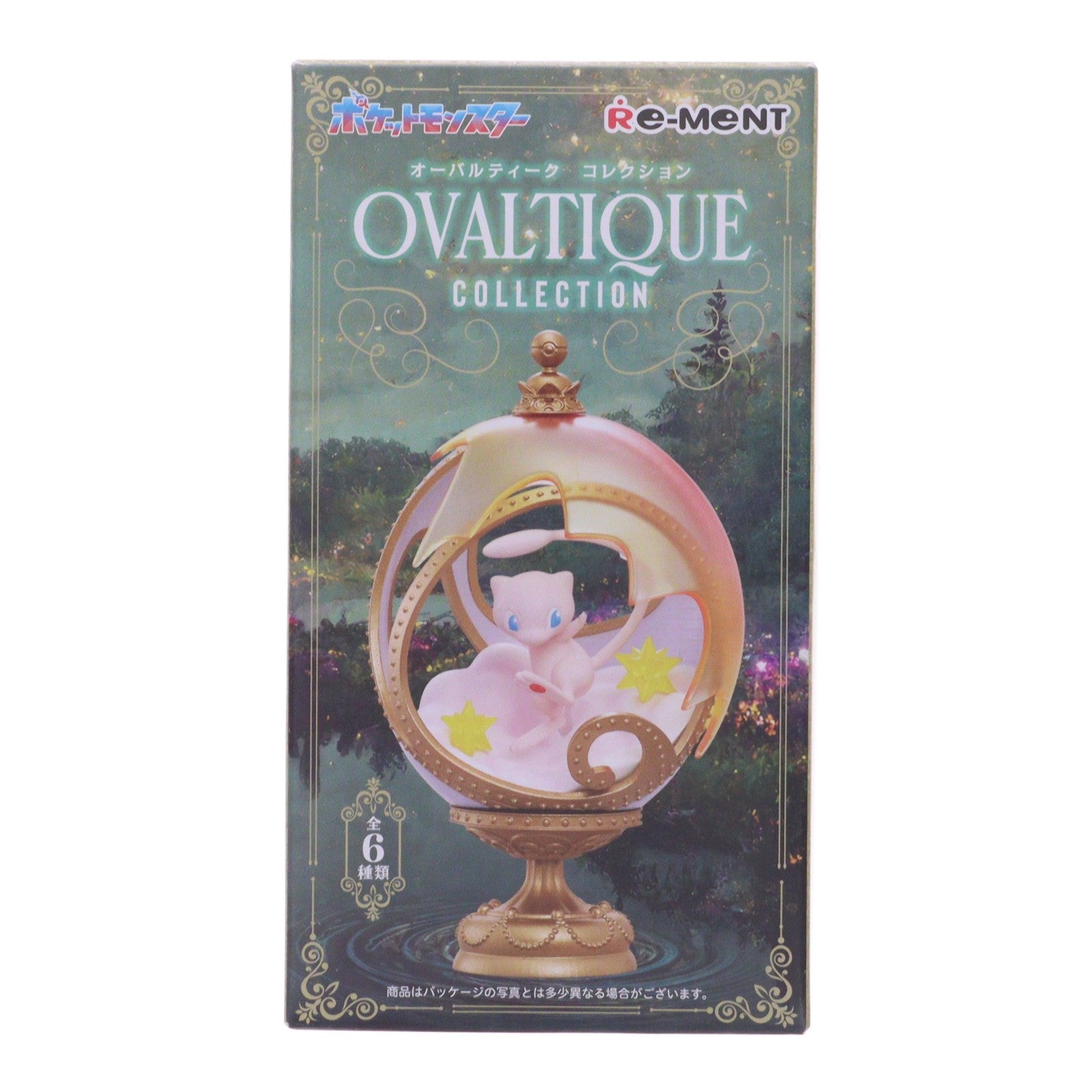 【中古即納】[FIG] (単品) 6.ミュウ ポケモン OVALTIQUE COLLECTION(オーバルティーク コレクション) ポケットモンスター フィギュア リーメント(20240527)