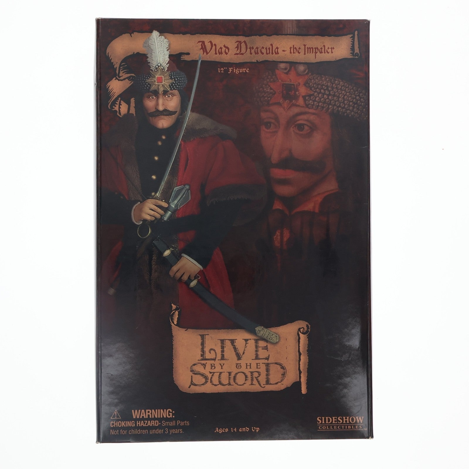 【中古即納】[FIG] Live by the Sword Vlad The Impaler(ヴラド・ツェペシュ) Dracula(ドラキュラ) 完成品 12インチ アクションフィギュア(5902) サイドショウ(20041231)