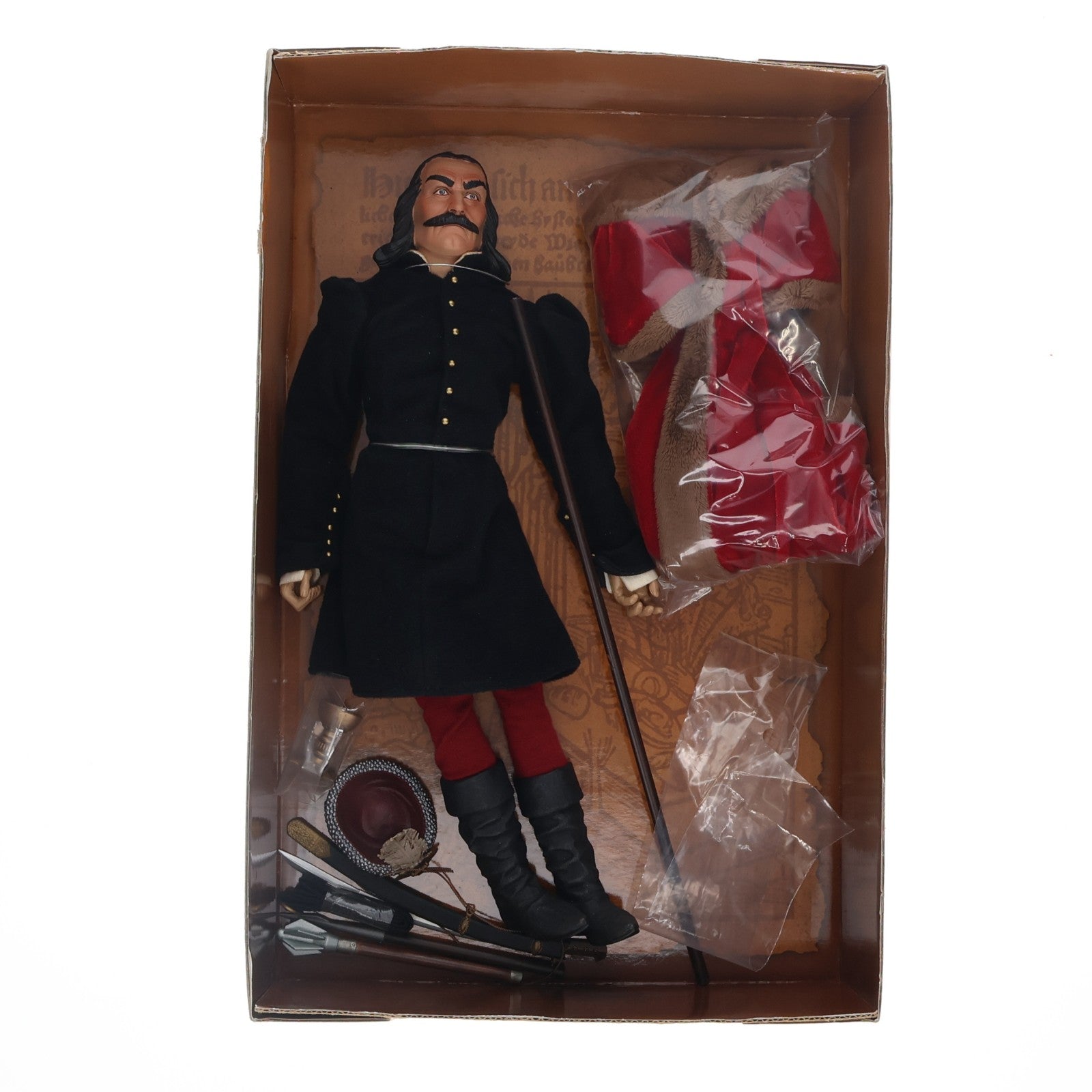 【中古即納】[FIG] Live by the Sword Vlad The Impaler(ヴラド・ツェペシュ) Dracula(ドラキュラ) 完成品 12インチ アクションフィギュア(5902) サイドショウ(20041231)