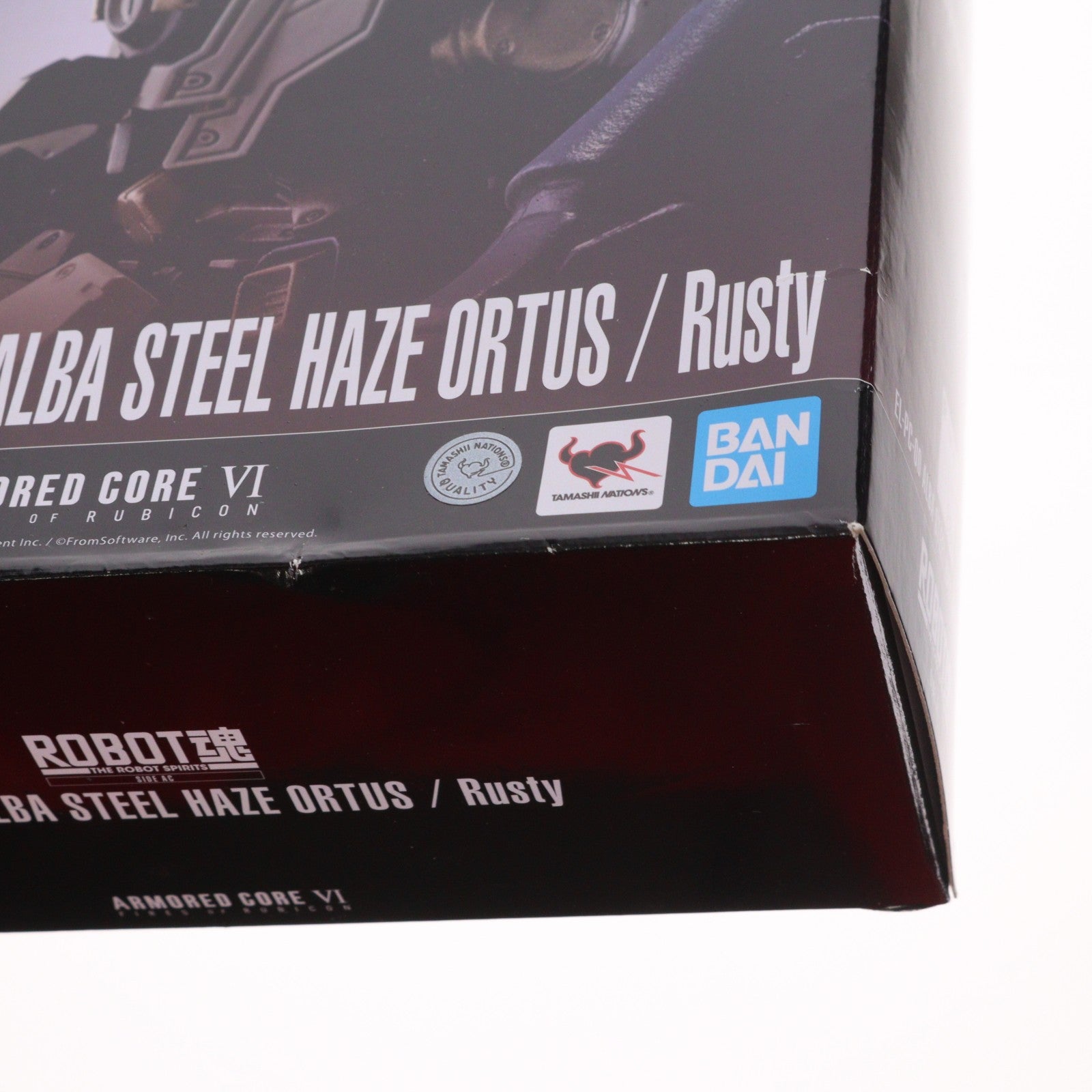 【中古即納】[FIG] ROBOT魂(SIDE AC) EL-PC-00 ALBA STEEL HAZE ORTUS / Rusty(スティールヘイズ・オルトゥス ラスティ) ARMORED CORE VI FIRES OF RUBICON(アーマード・コア6 ファイアーズ オブ ルビコン) 完成品 可動フィギュア バンダイスピリッツ(20250726)