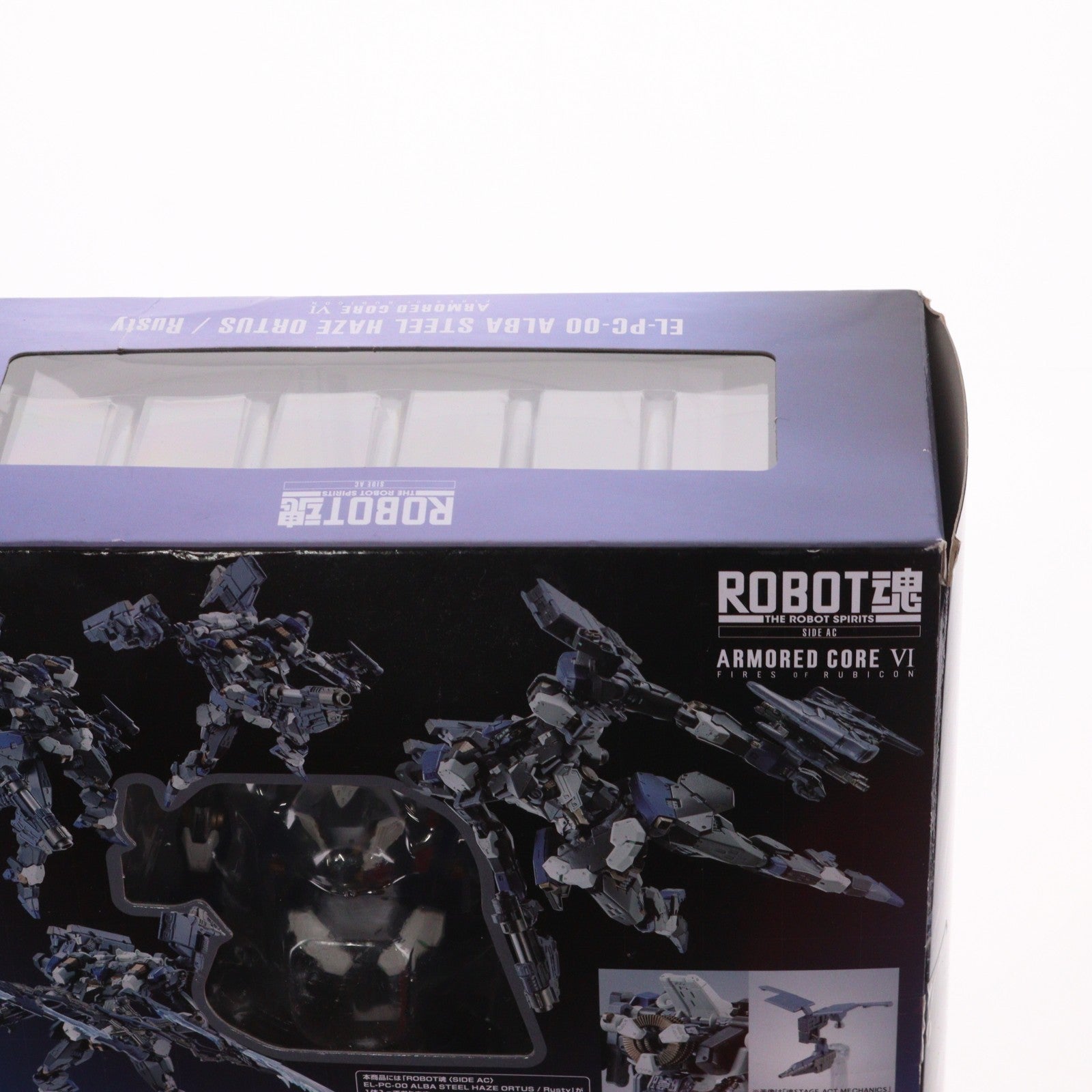 【中古即納】[FIG] ROBOT魂(SIDE AC) EL-PC-00 ALBA STEEL HAZE ORTUS / Rusty(スティールヘイズ・オルトゥス ラスティ) ARMORED CORE VI FIRES OF RUBICON(アーマード・コア6 ファイアーズ オブ ルビコン) 完成品 可動フィギュア バンダイスピリッツ(20250726)
