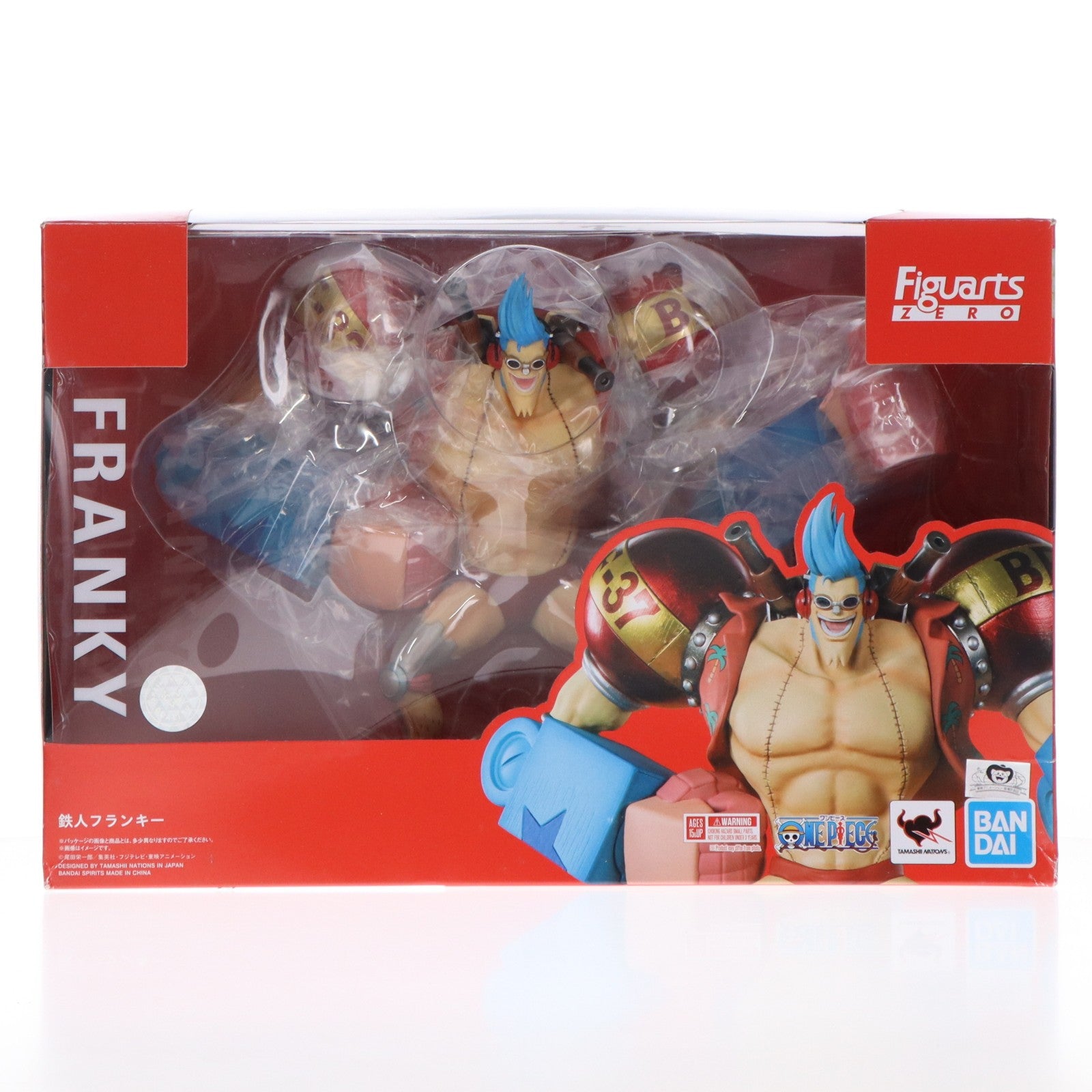 【中古即納】[FIG] フィギュアーツZERO 鉄人フランキー ONE PIECE(ワンピース) 完成品 フィギュア バンダイスピリッツ(20191026)