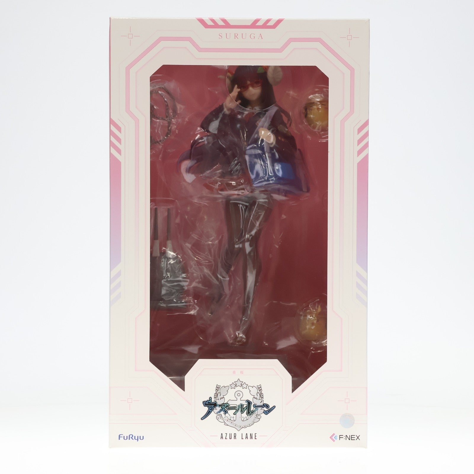 【中古即納】[FIG] 駿河(するが) 文化系なんだからっver. アズールレーン 1/7 完成品 フィギュア(AMU-FNX874) フリュー(20230708)