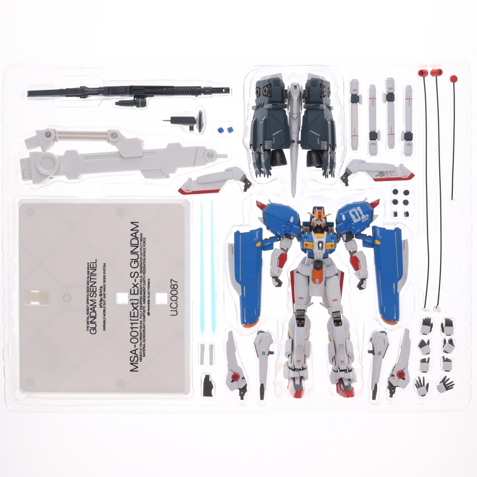 【中古即納】[FIG] 魂ウェブ商店限定 METAL ROBOT魂(Ka signature)(SIDE MS) Ex-Sガンダム タスクフォースα ガンダム・センチネル 完成品 可動フィギュア バンダイ(20171231)