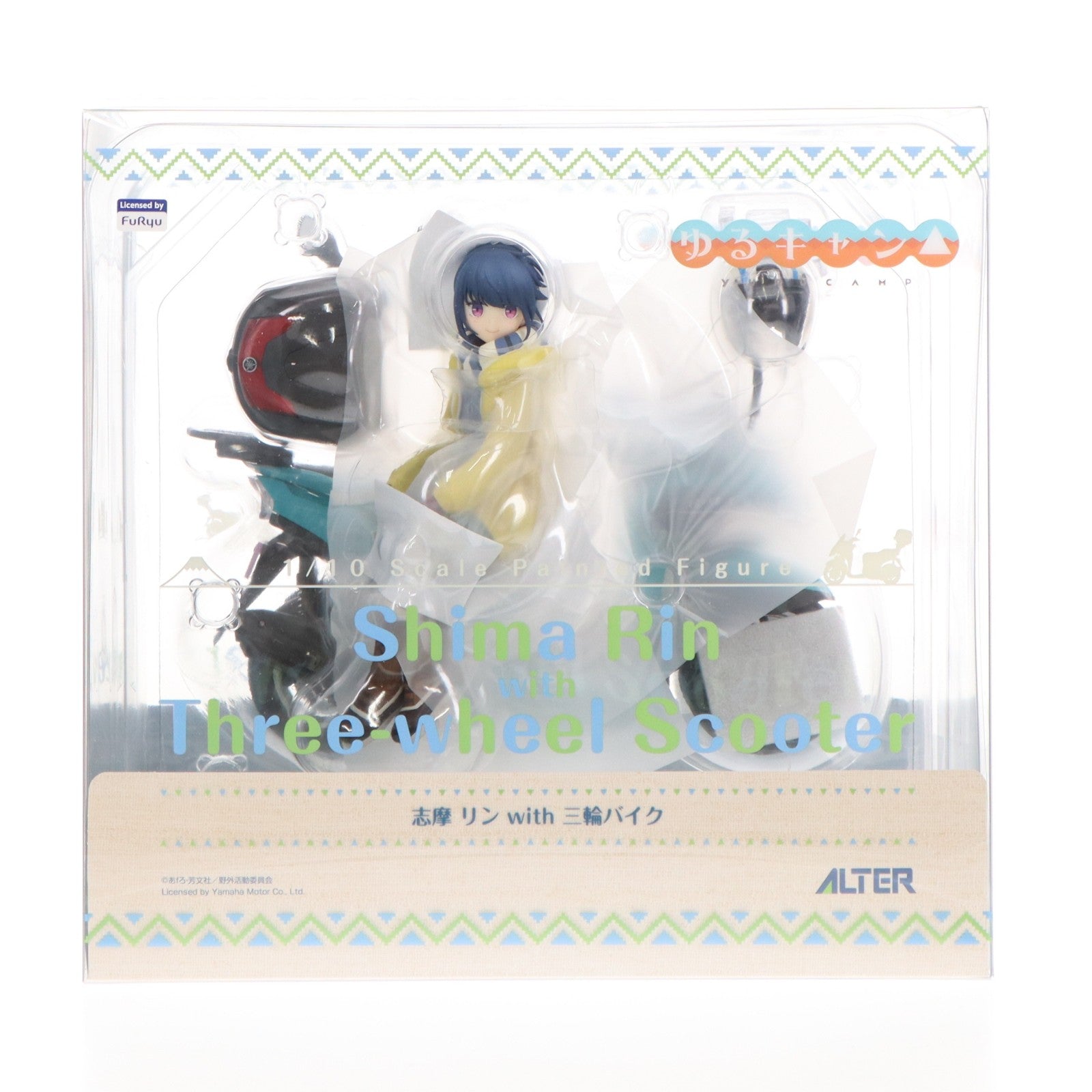 【中古即納】[FIG] 志摩リン(しまりん) with 三輪バイク ゆるキャン△ 1/10 完成品 フィギュア アルター(20260207)