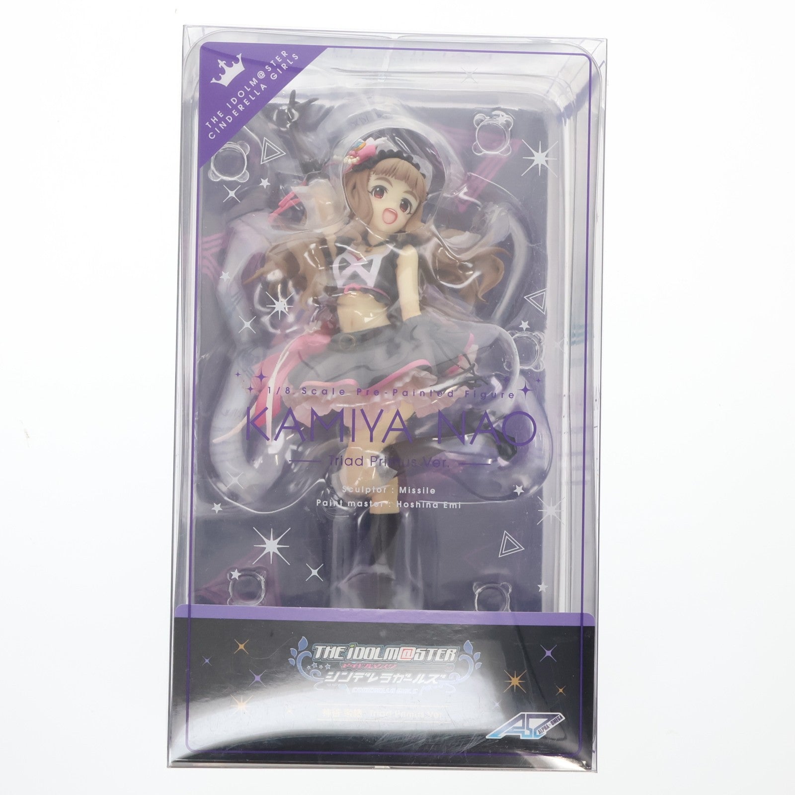 【中古即納】[FIG] 神谷奈緒(かみやなお) Triad Primus Ver. アイドルマスター シンデレラガールズ 1/8 完成品 フィギュア 一部店舗&オンラインショップ限定 アルファオメガ(20170531)