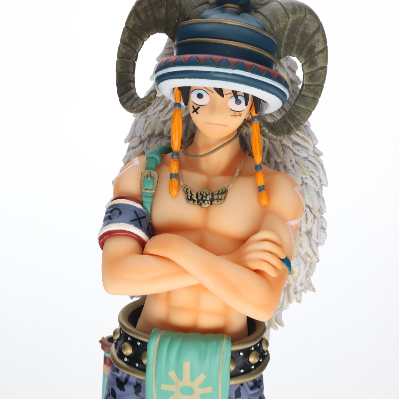 【中古即納】[FIG] DOOR PAINTING COLLECTION FIGURE D.P.C.F モンキー・D・ルフィ アニマルVer. ONE PIECE(ワンピース) 1/7 完成品 フィギュア プレックス(20120721)