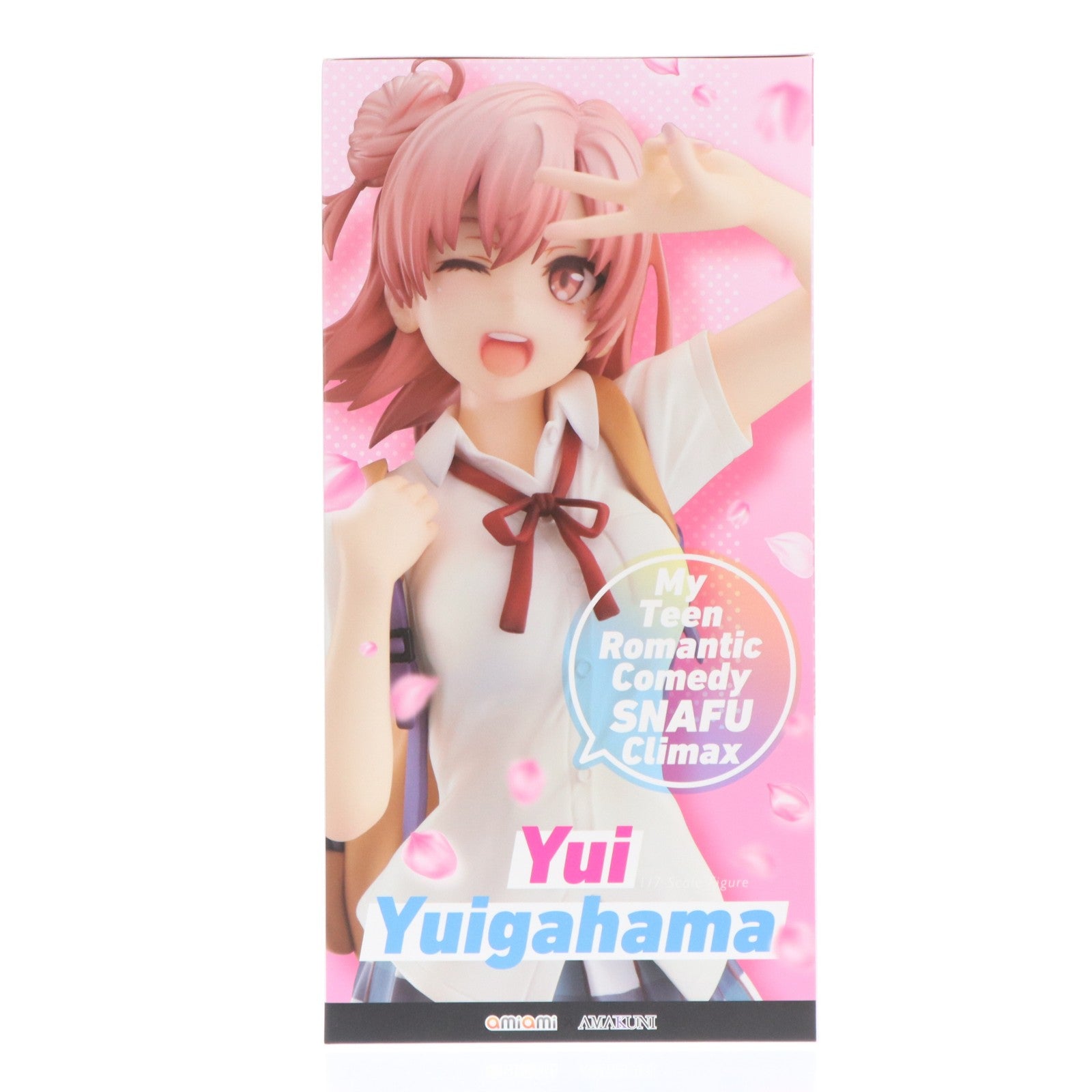【中古即納】[FIG] あみあみ限定 由比ヶ浜結衣(ゆいがはまゆい) やはり俺の青春ラブコメはまちがっている。完 1/7 完成品 フィギュア あみあみ/AMAKUNI(アマクニ)(20240531)