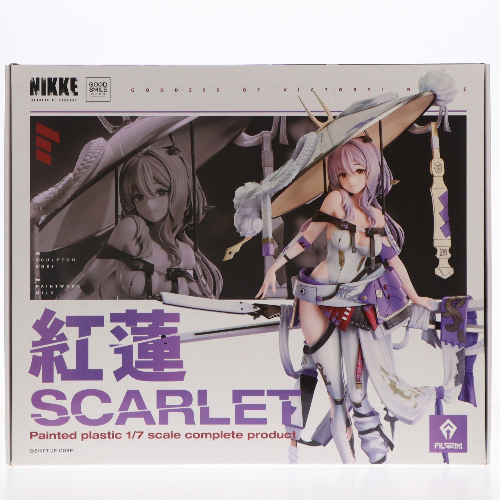 【中古即納】[FIG] 紅蓮(ぐれん) 勝利の女神:NIKKE(ニケ) 1/7 完成品 フィギュア グッドスマイルアーツ上海(20250619)