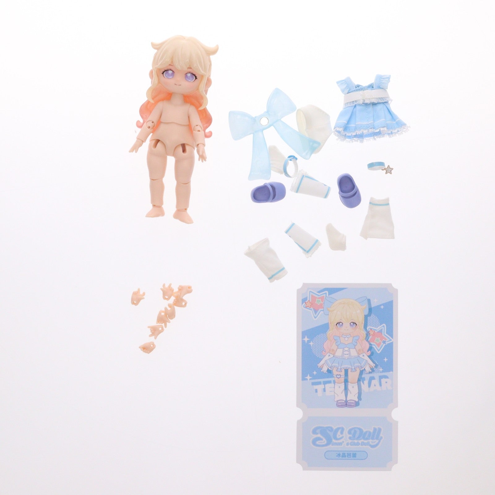 【中古即納】[DOL] (単品) ICE BALLET TEENNAR(ティーンナー) スクールアイドルシリーズ トレーディングドール SIMONTOYS(シモントイズ)(20241214)