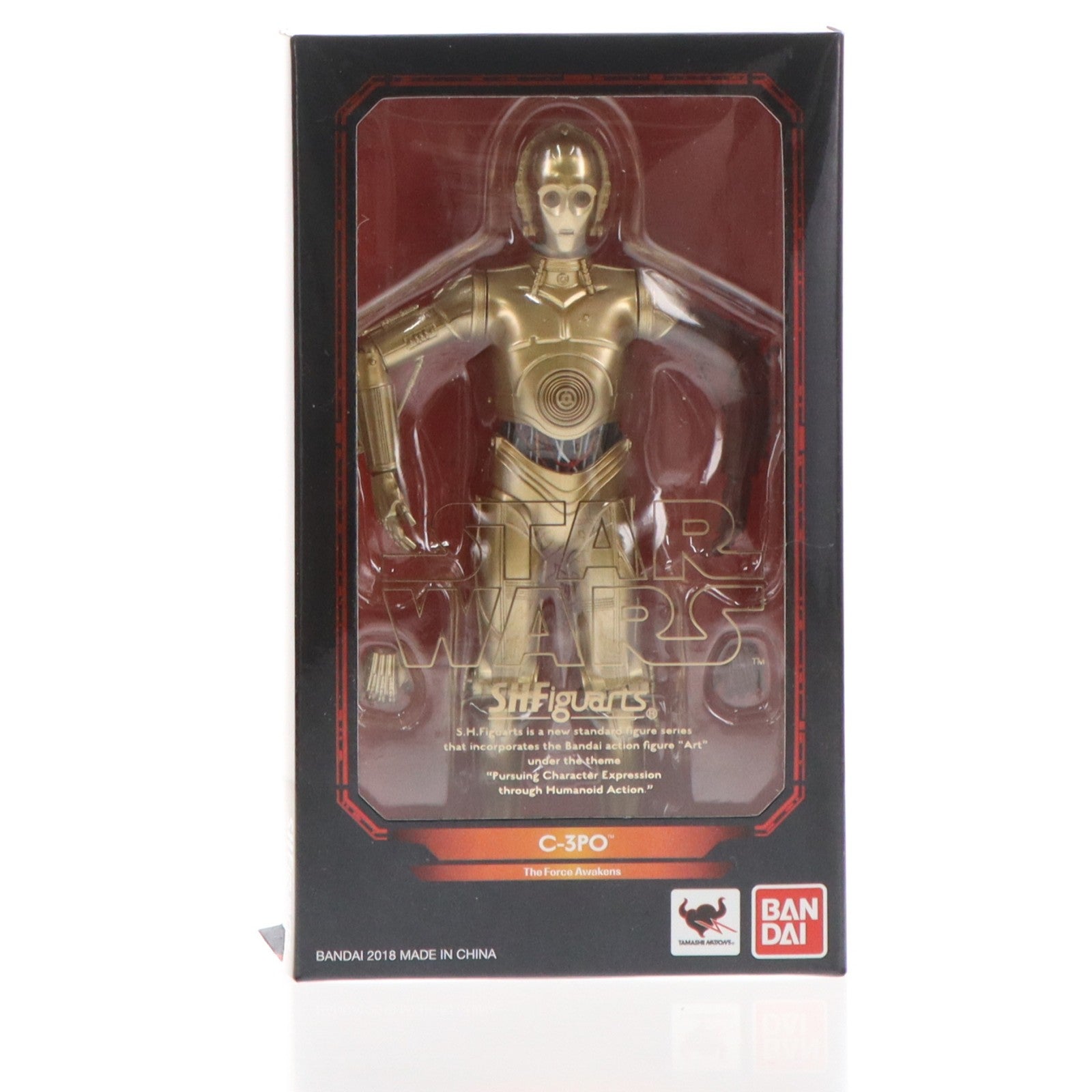 【中古即納】[FIG] S.H.Figuarts(フィギュアーツ) C-3PO(The Force Awakens) STAR WARS(スター・ウォーズ)/フォースの覚醒 完成品 可動フィギュア タマシイコミ魂&魂ウェブ商店限定 バンダイ(20180525)