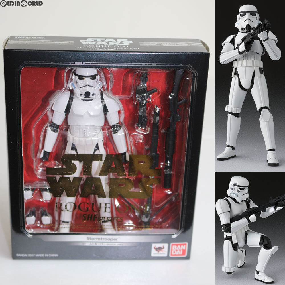 【中古即納】[FIG] S.H.Figuarts(フィギュアーツ) ストームトルーパー(ROGUE ONE) ローグ・ワン/スター・ウォーズ・ストーリー 完成品 可動フィギュア バンダイ(20170113)