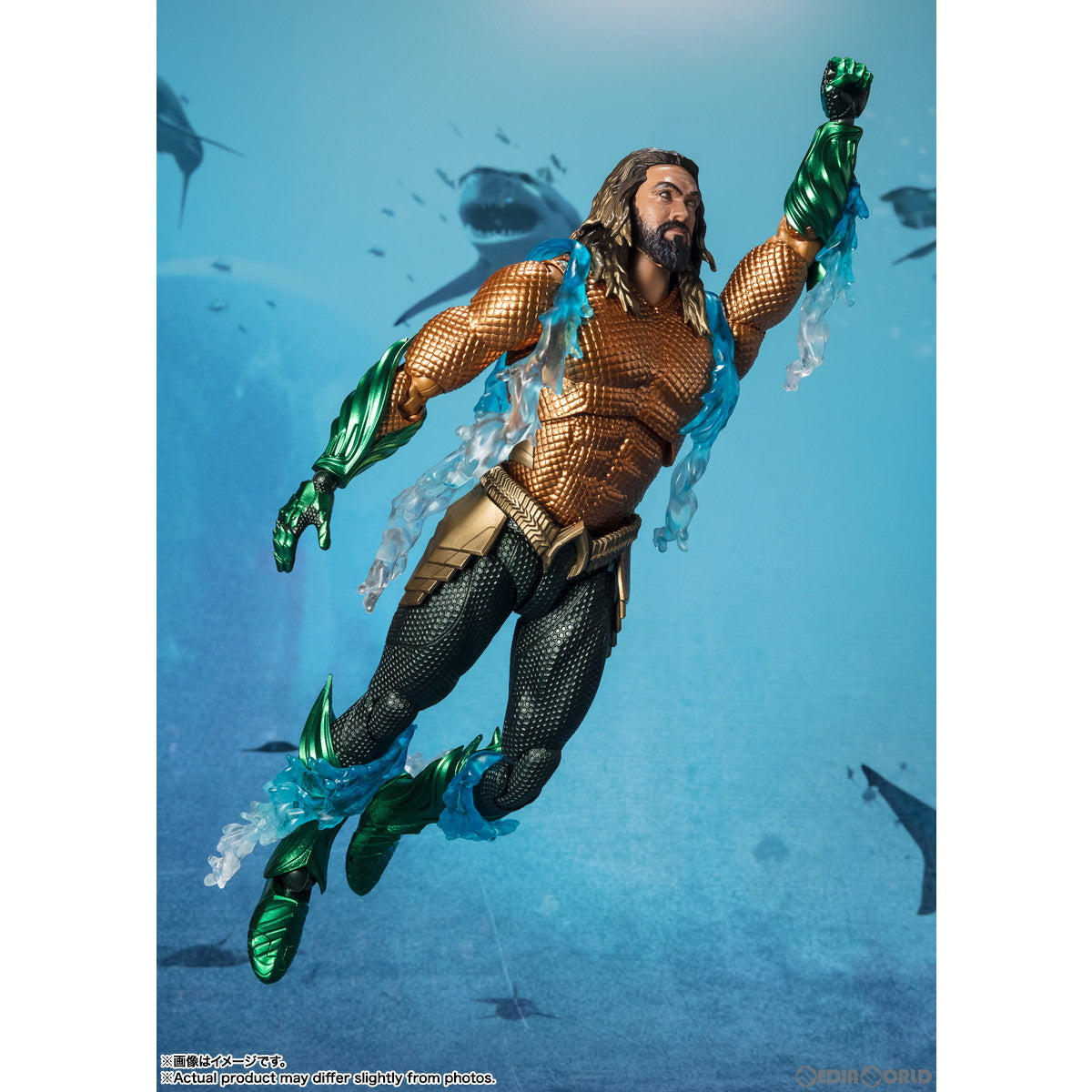 【中古即納】[FIG] S.H.Figuarts(フィギュアーツ) アクアマン アクアマン/失われた王国 完成品 可動フィギュア バンダイスピリッツ(20240525)
