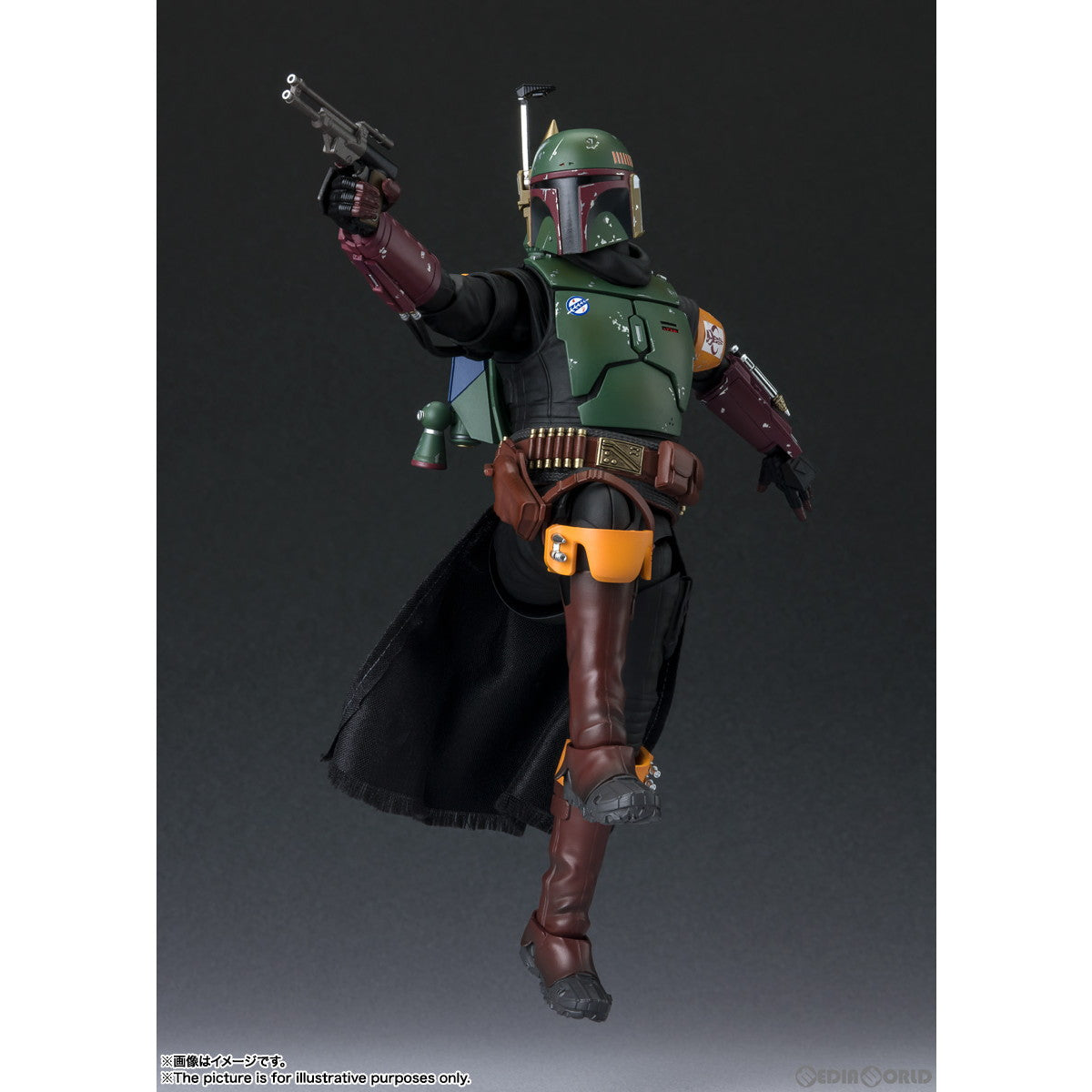 【中古即納】[FIG] S.H.Figuarts(フィギュアーツ) ボバ・フェット(STAR WARS: The Book of Boba Fett)(スター・ウォーズ ブック・オブ・ボバ・フェット) 完成品 可動フィギュア バンダイスピリッツ(20230121)