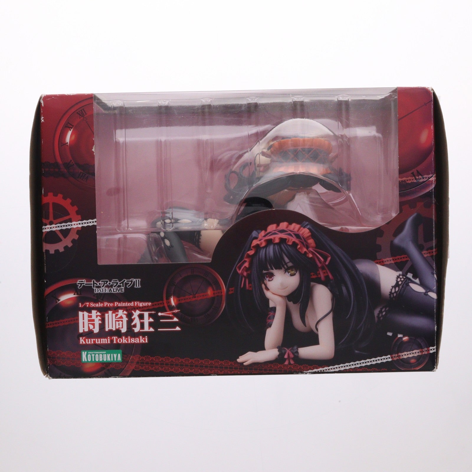 【中古即納】[FIG] 時崎狂三(ときさきくるみ) デート・ア・ライブII 1/7 完成品 フィギュア(PP594) コトブキヤ(20190518)