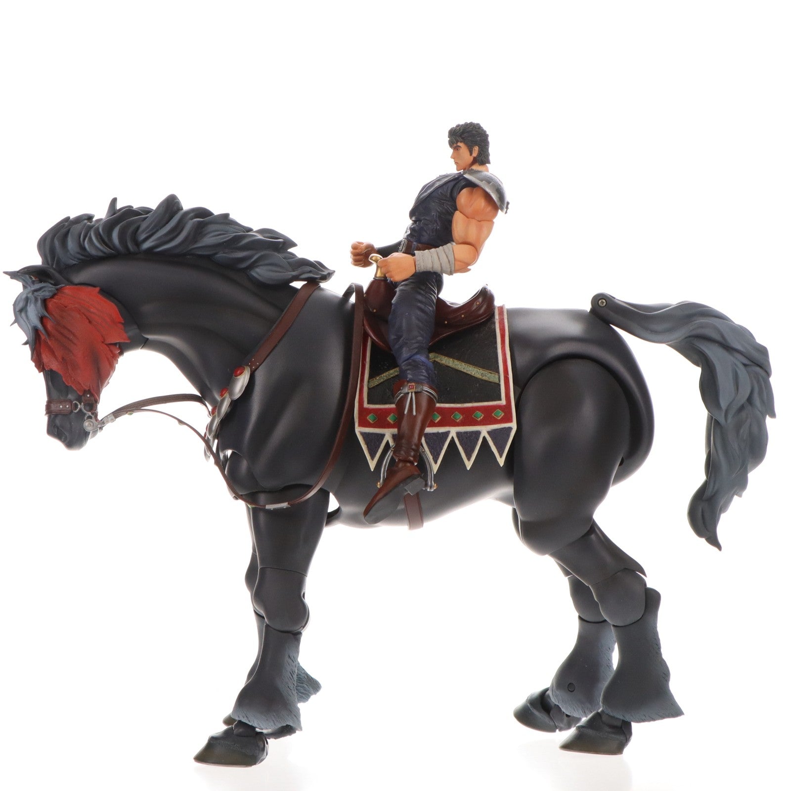 【中古即納】[FIG] ケンシロウ&黒王号 北斗の拳200X 1/8 完成品 フィギュア 海洋堂(20080131)