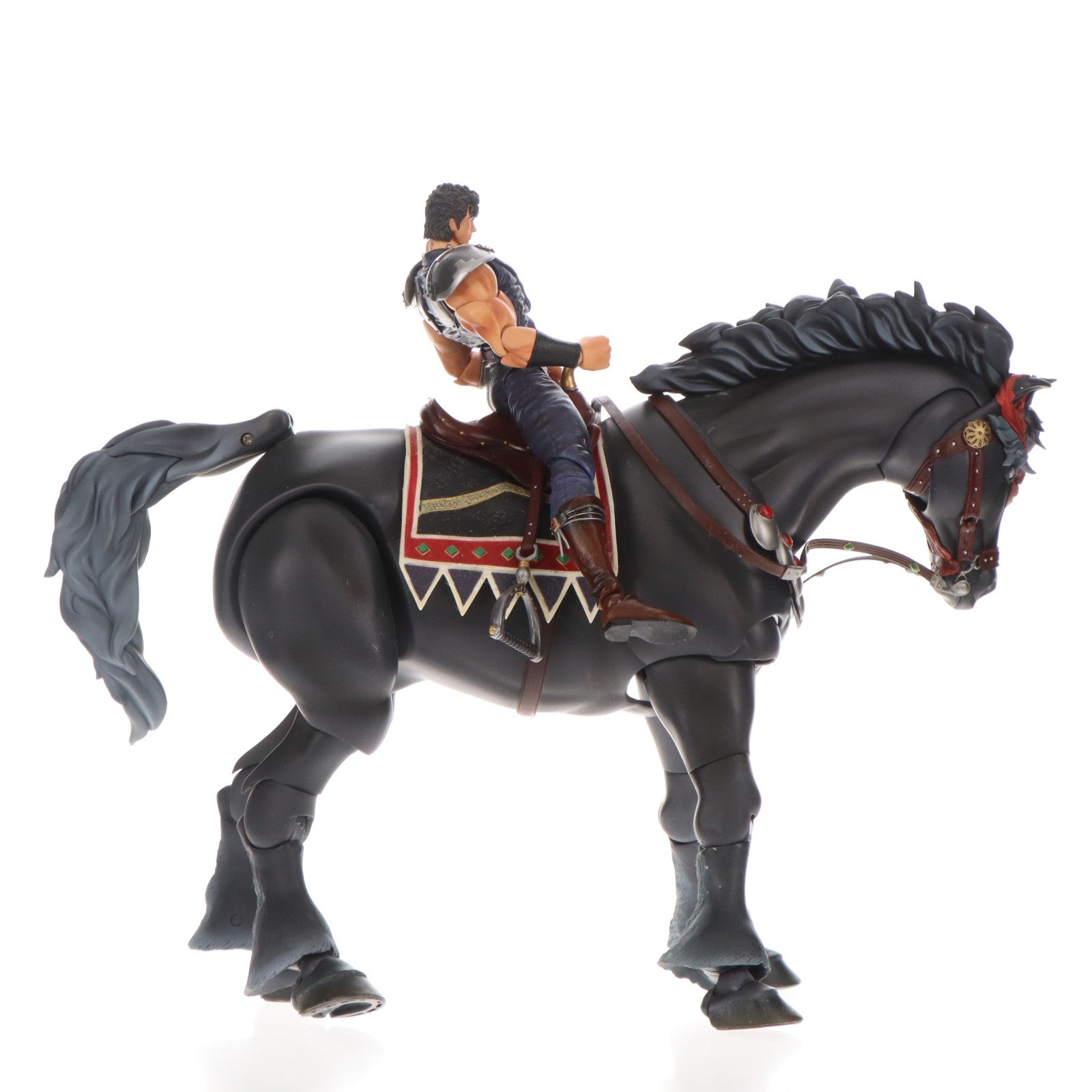 【中古即納】[FIG] ケンシロウ&黒王号 北斗の拳200X 1/8 完成品 フィギュア 海洋堂(20080131)