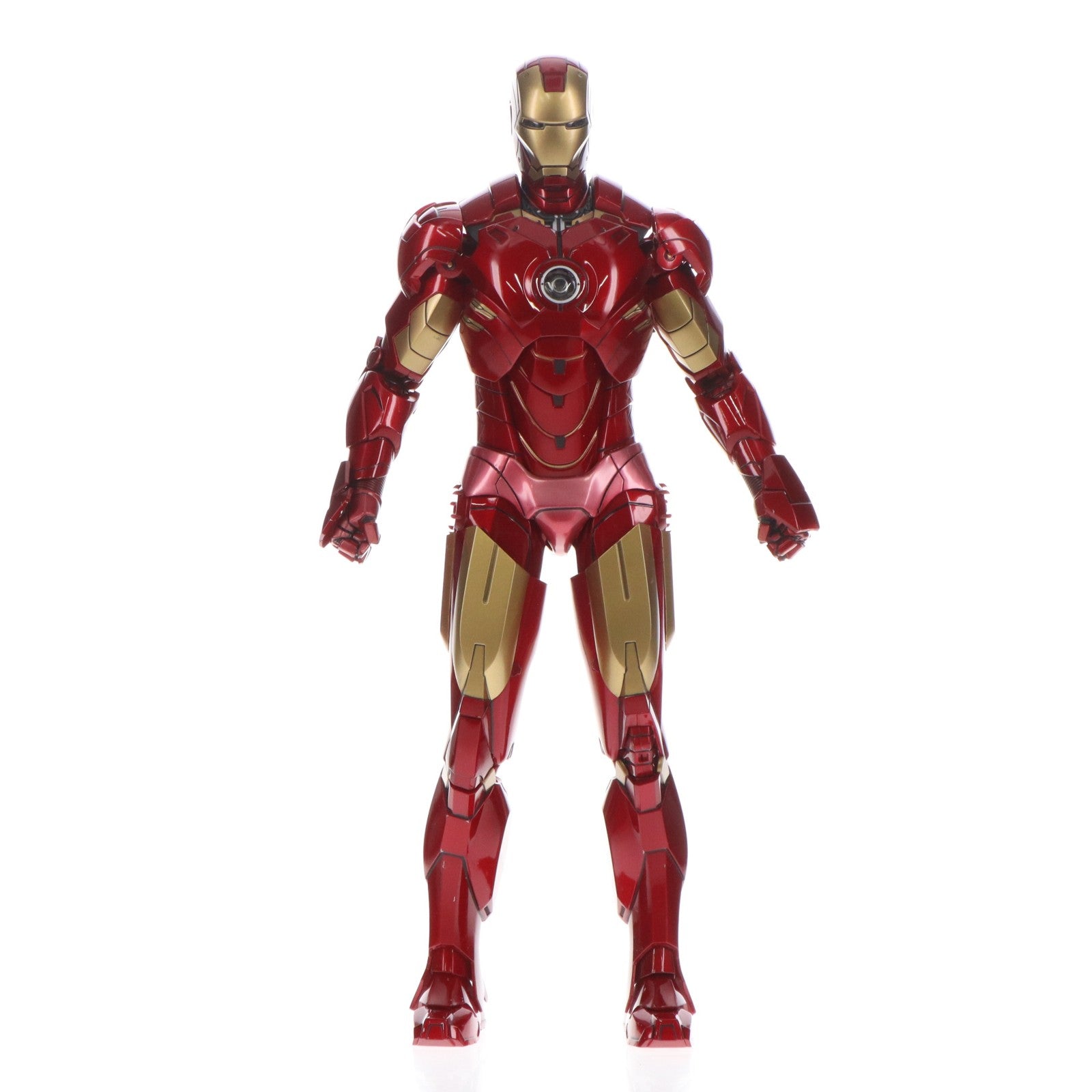 【中古即納】[FIG] ムービー・マスターピース アイアンマン・マーク4 アイアンマン2 1/6スケールアクションフィギュア(MM#123) ホットトイズ(20101231)