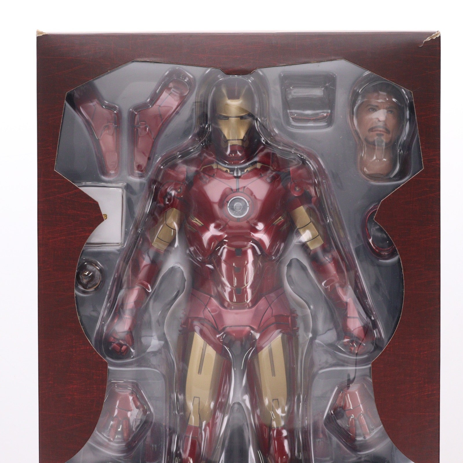 【中古即納】[FIG] ムービー・マスターピース アイアンマン・マーク4 アイアンマン2 1/6スケールアクションフィギュア(MM#123) ホットトイズ(20101231)