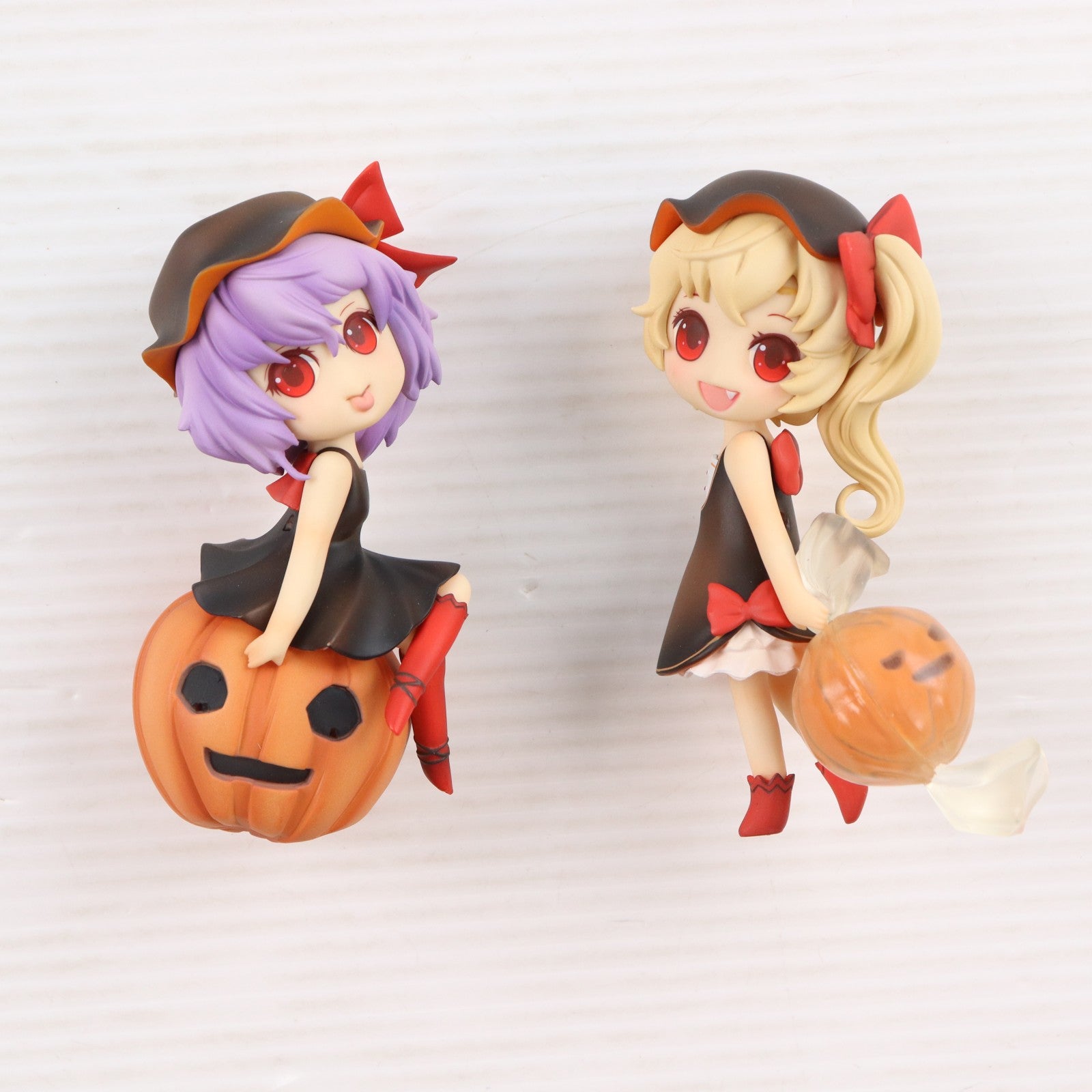 【中古即納】[FIG] ハロウィンレミィちゃん&ハロウィンフランちゃん スペシャルパーティーセット 東方Project 完成品 フィギュア キューズQ(20131031)