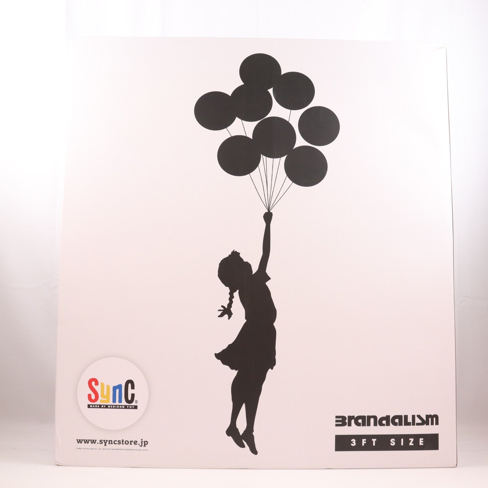 【中古即納】[FIG] Sync. 3FT Flying Balloons Girl(フライングバルーンガール) 完成品 フィギュア メディコム・トイ(20201205)