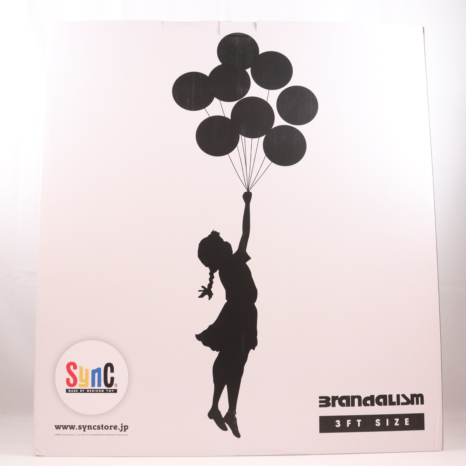 【中古即納】[FIG] Sync. 3FT Flying Balloons Girl(フライングバルーンガール) 完成品 フィギュア メディコム・トイ(20201205)