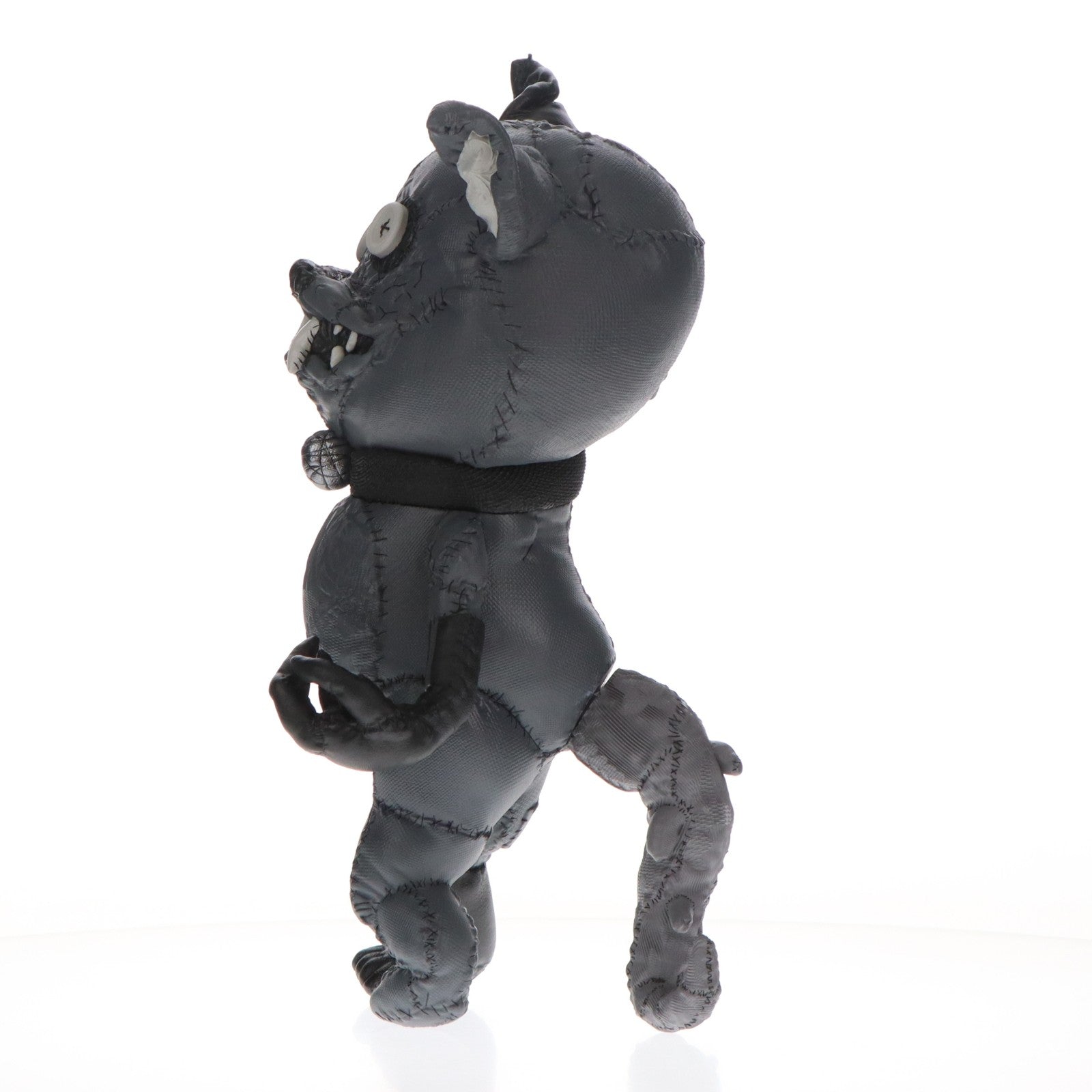 【中古即納】[FIG] Anne Valerie Dupond × MAMES「BUTTON」STATUE Leather BLACK 完成品 フィギュア AKASHIC RECORDS&2G OSAKA限定 メディコム・トイ(20201016)