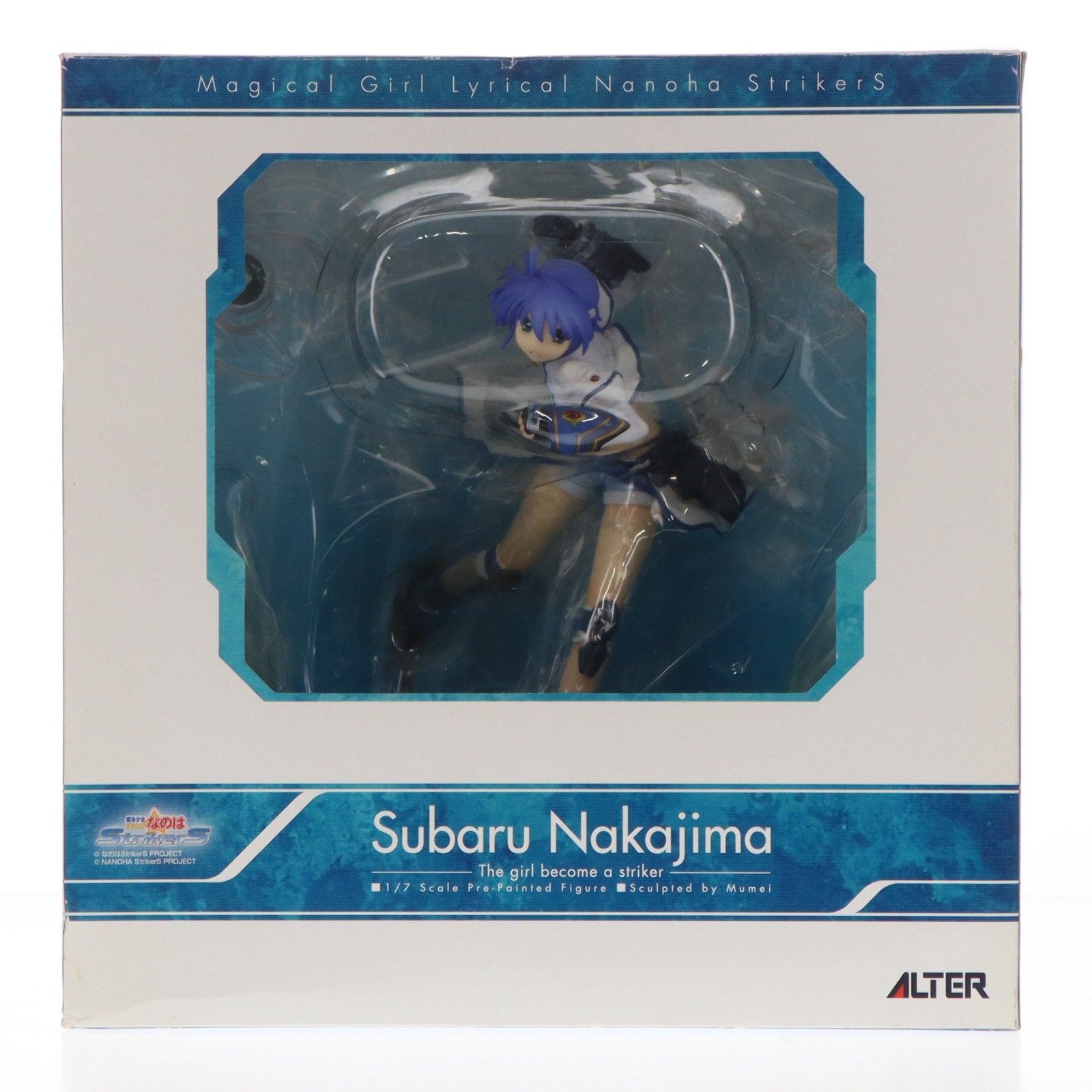 【中古即納】[FIG] スバル・ナカジマ 魔法少女リリカルなのはStrikerS(ストライカーズ) 1/7 完成品 フィギュア アルター(20090716)