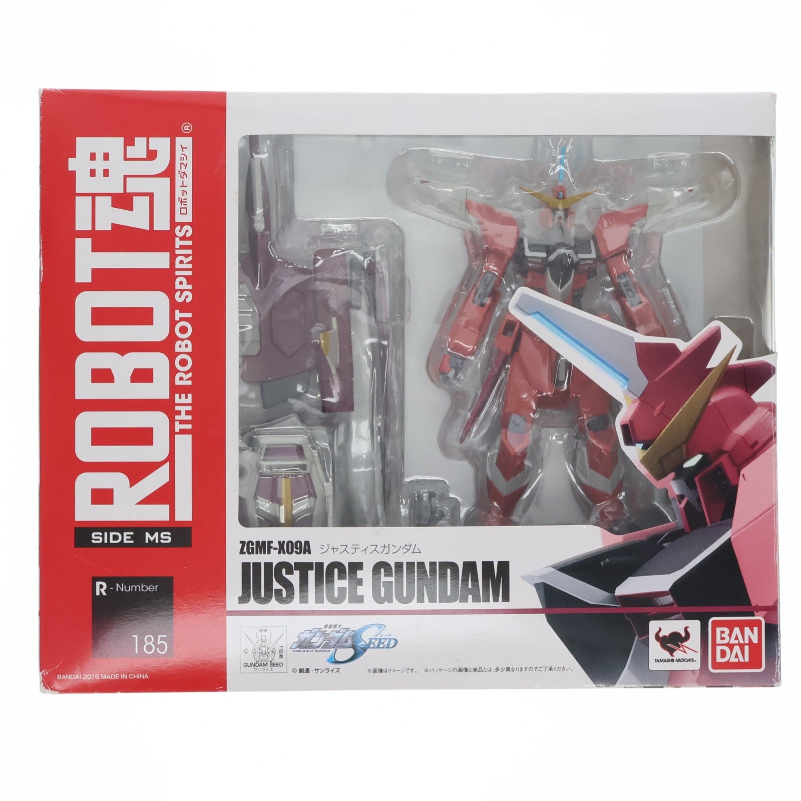 【中古即納】[FIG] ROBOT魂(SIDE MS) ジャスティスガンダム 機動戦士ガンダムSEED(シード) 完成品 可動フィギュア バンダイ(20150926)