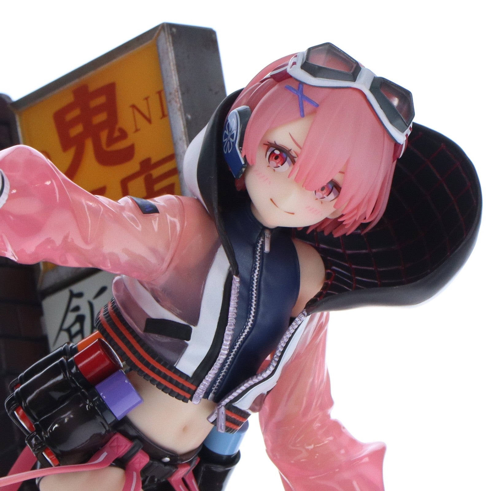 【中古即納】[FIG] eStream Store限定 SHIBUYA SCRAMBLE FIGURE ラム -Neon City Ver.- Re:ゼロから始める異世界生活 1/7 完成品 フィギュア eStream(20220630)