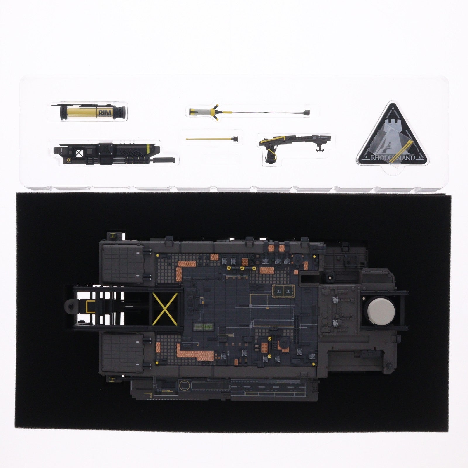 【中古即納】[FIG] 合金重工シリーズ ロドス・アイランド号 アークナイツ 1/2500 完成品 フィギュア 星環重工(PLANET RING INDUSTRY)(20241231)