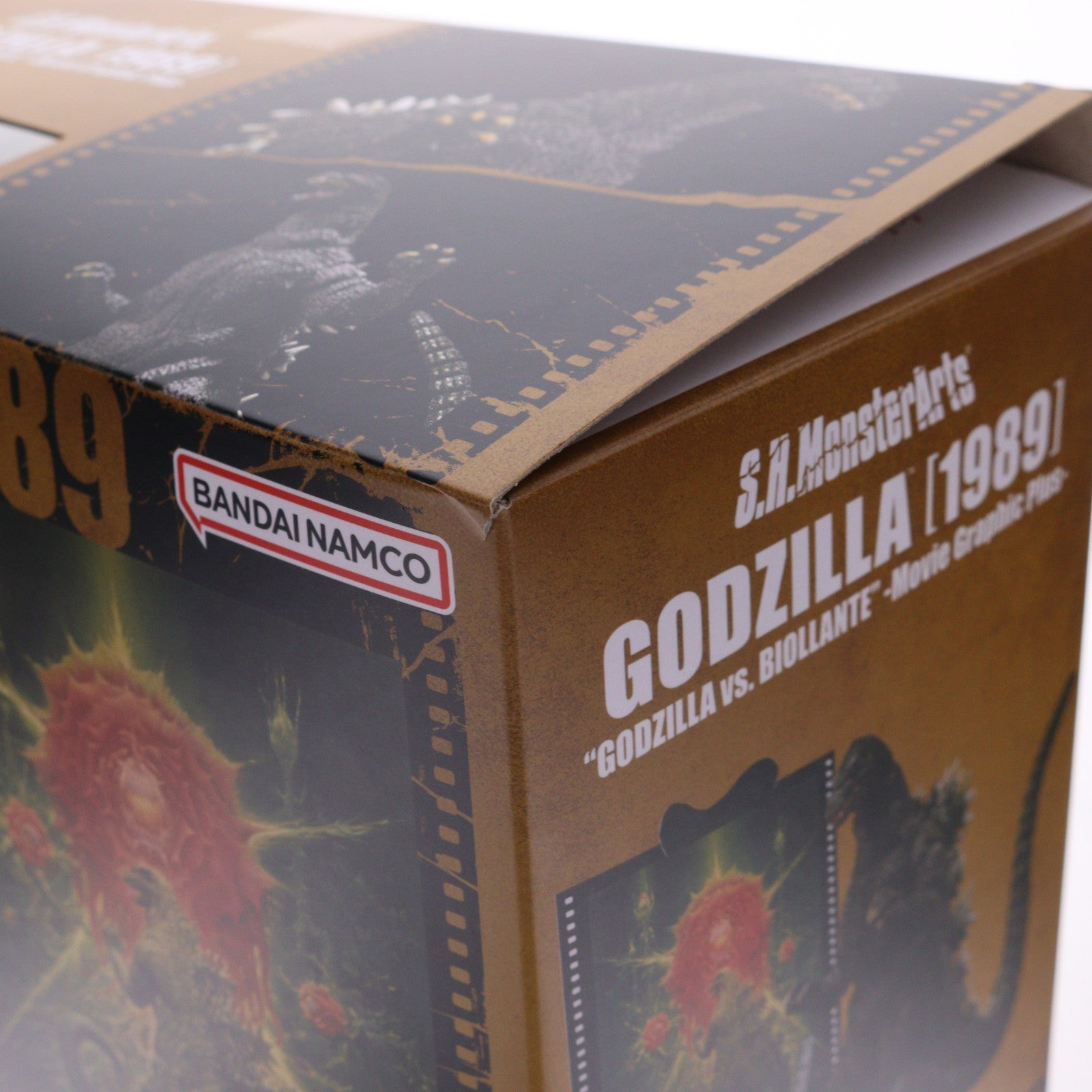【中古即納】[FIG] S.H.MonsterArts(モンスターアーツ) ゴジラ(1989) 『ゴジラVSビオランテ』 -Movie Graphic Plus- 完成品 可動フィギュア バンダイスピリッツ(20260124)