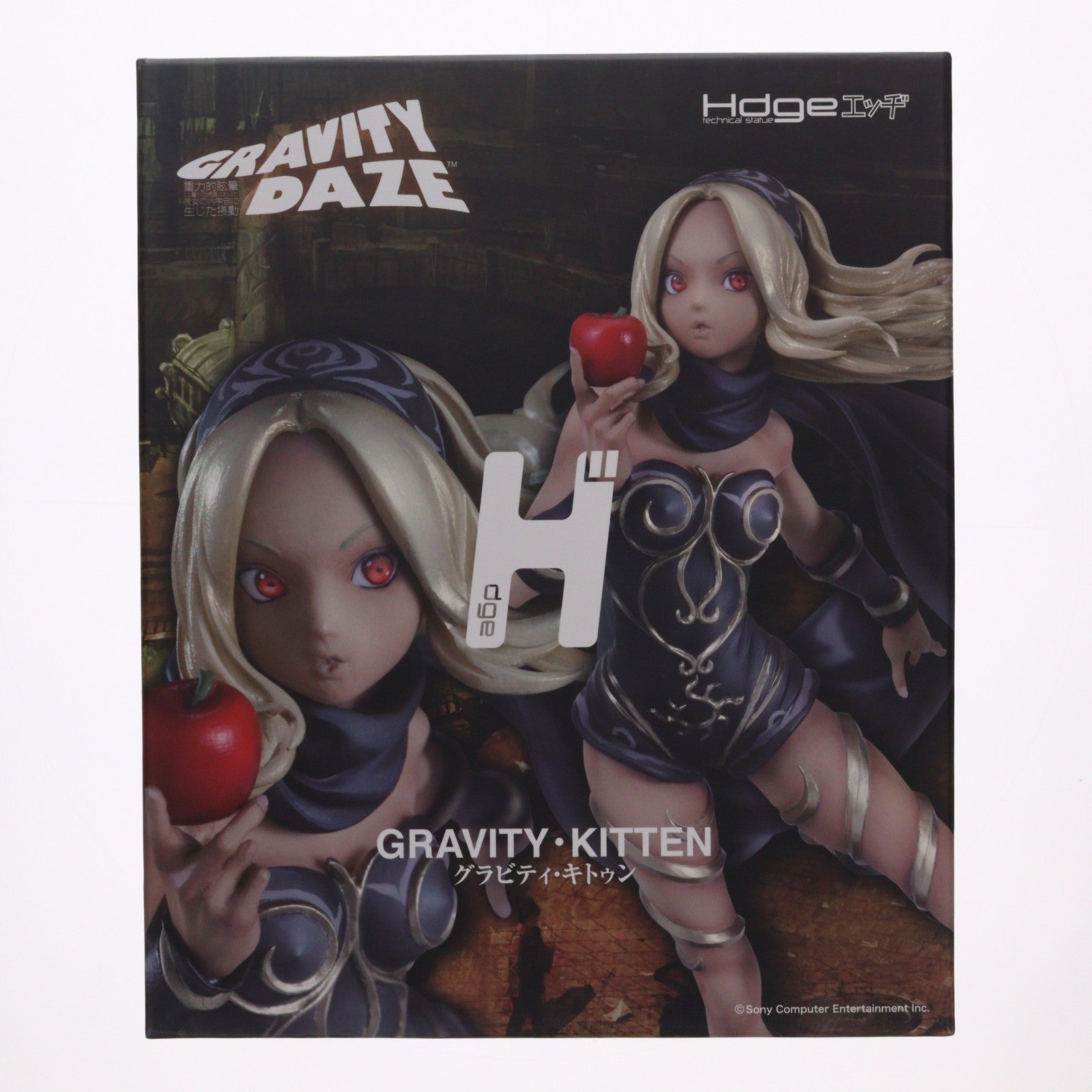 【中古即納】[FIG] Hdge technical statue No.4 グラビティ・キトゥン GRAVITY DAZE(グラビティデイズ) /重力的眩暈:上層への帰還において、彼女の内宇宙に生じた摂動 完成品 フィギュア ユニオンクリエイティブ(20140918)