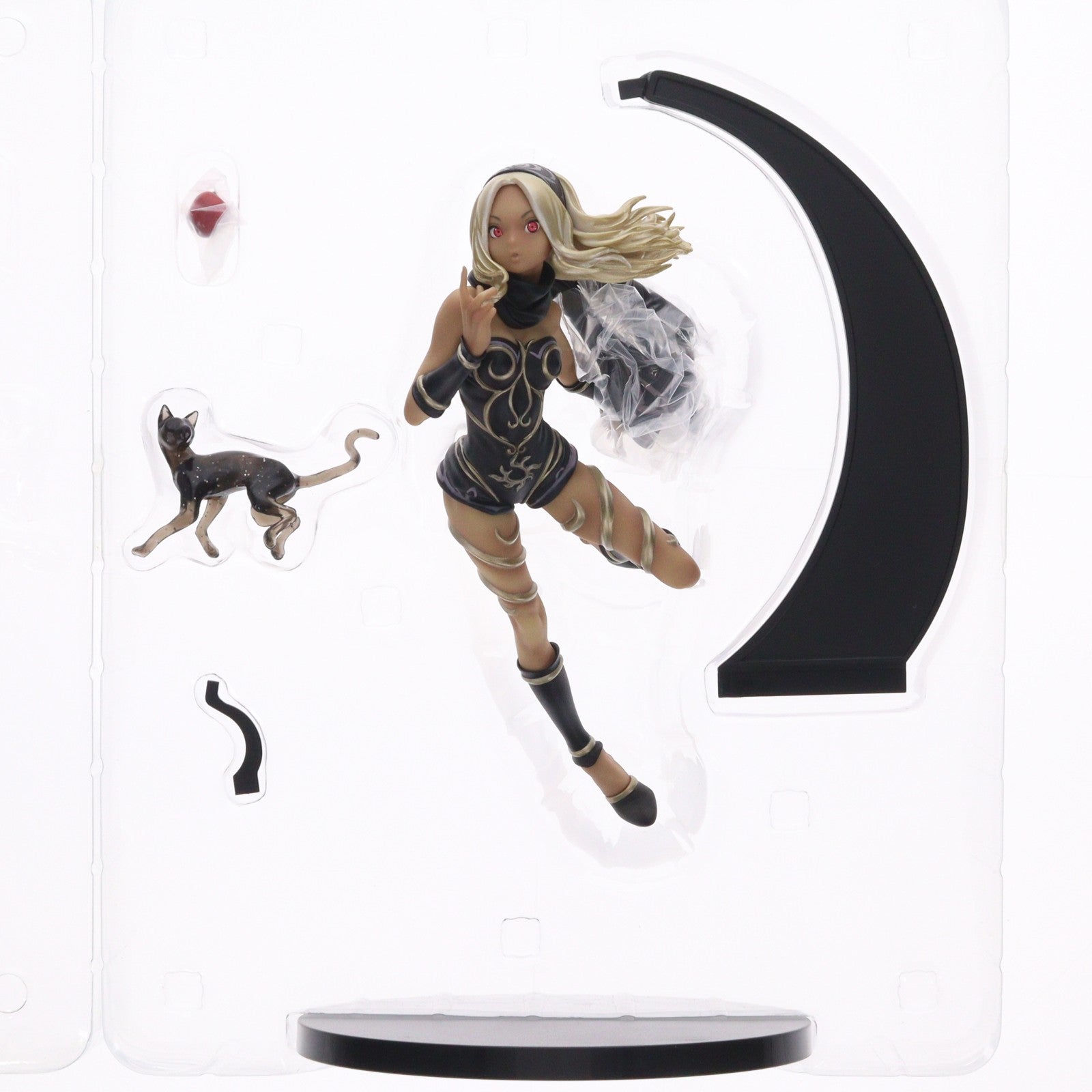 【中古即納】[FIG] Hdge technical statue No.4 グラビティ・キトゥン GRAVITY DAZE(グラビティデイズ) /重力的眩暈:上層への帰還において、彼女の内宇宙に生じた摂動 完成品 フィギュア ユニオンクリエイティブ(20140918)