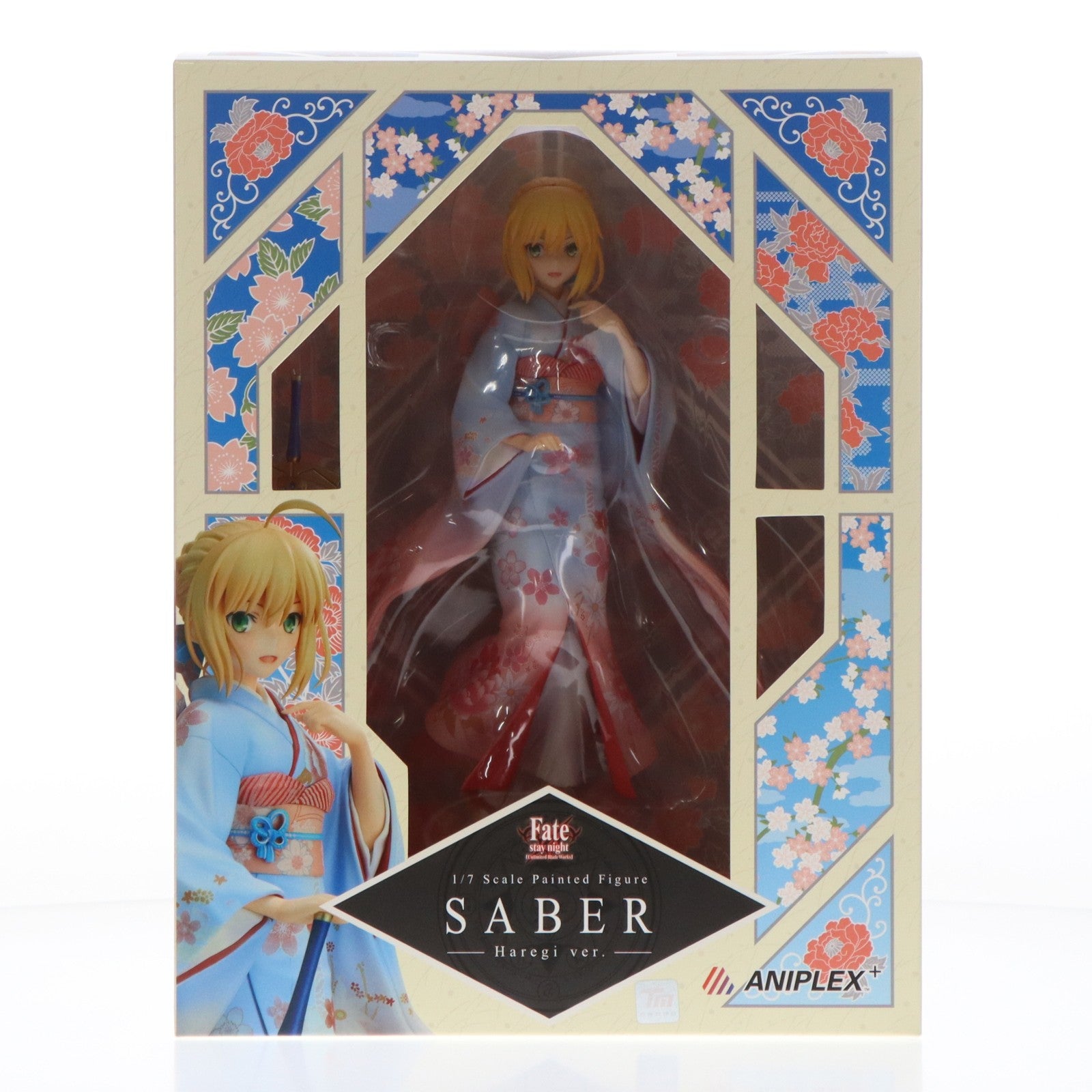 【中古即納】[FIG] ANIPLEX+限定 セイバー 晴着ver. Fate/stay night [Unlimited Blade Works] 1/7 完成品 フィギュア(MD16-0141001) アニプレックス(20170531)