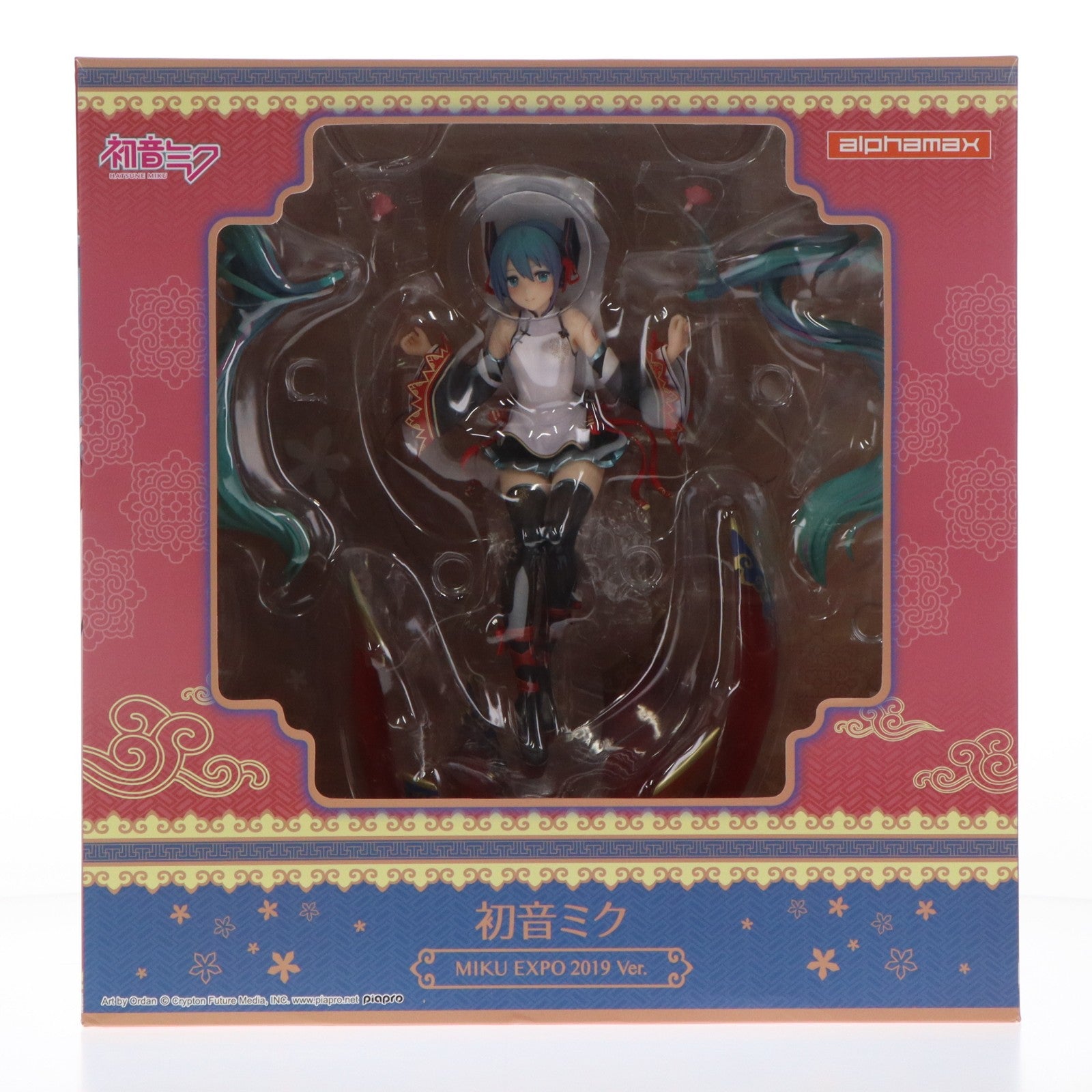 【中古即納】[FIG] 初音ミク MIKU EXPO 2019 Taiwan & Hong Kong Ver. キャラクター・ボーカル・シリーズ01 初音ミク 1/8 完成品 フィギュア(AX-0212) アルファマックス(20210314)