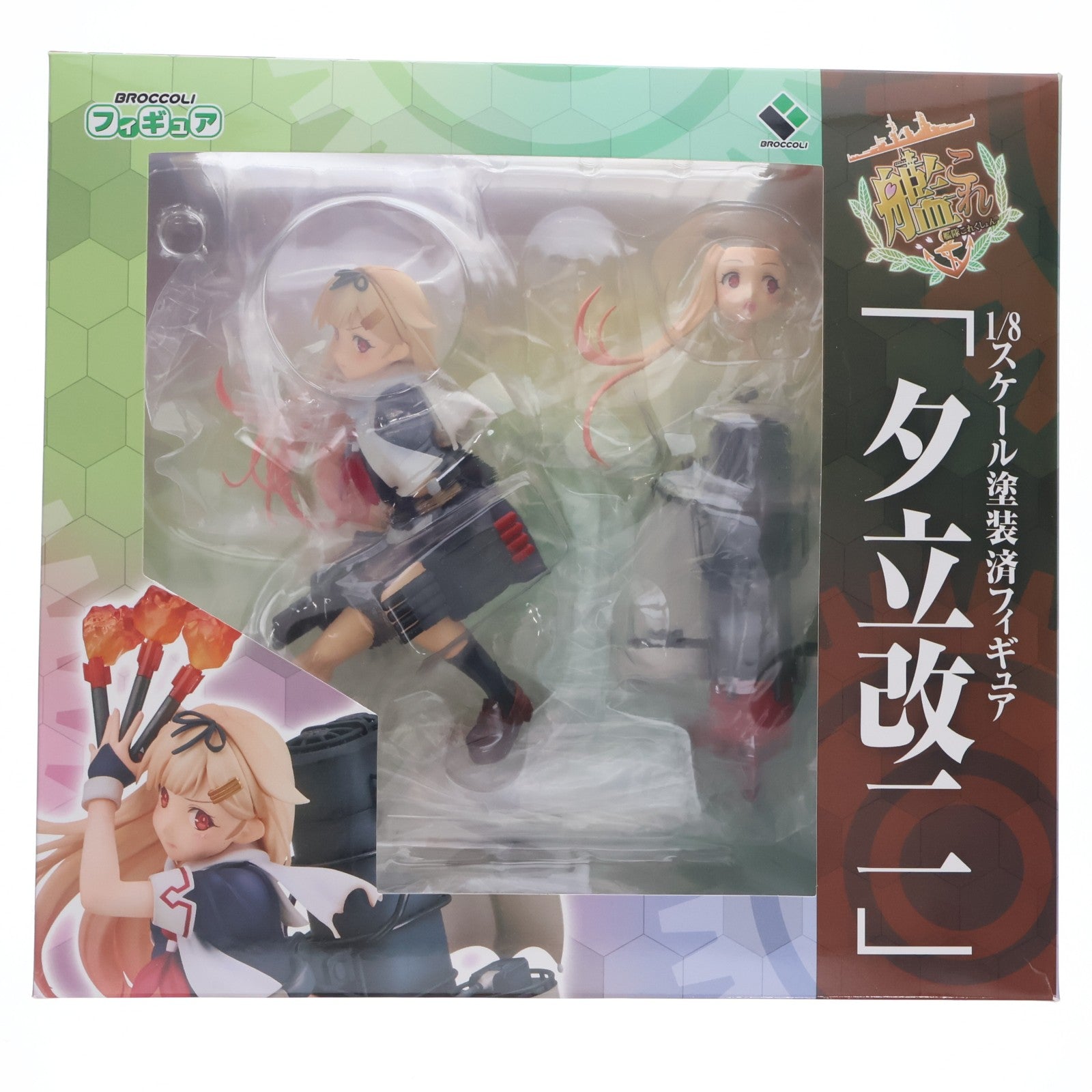【中古即納】[FIG] 夕立改二(ゆうだちかいに) 艦隊これくしょん -艦これ- 1/8 完成品 フィギュア ブロッコリー(20170225)