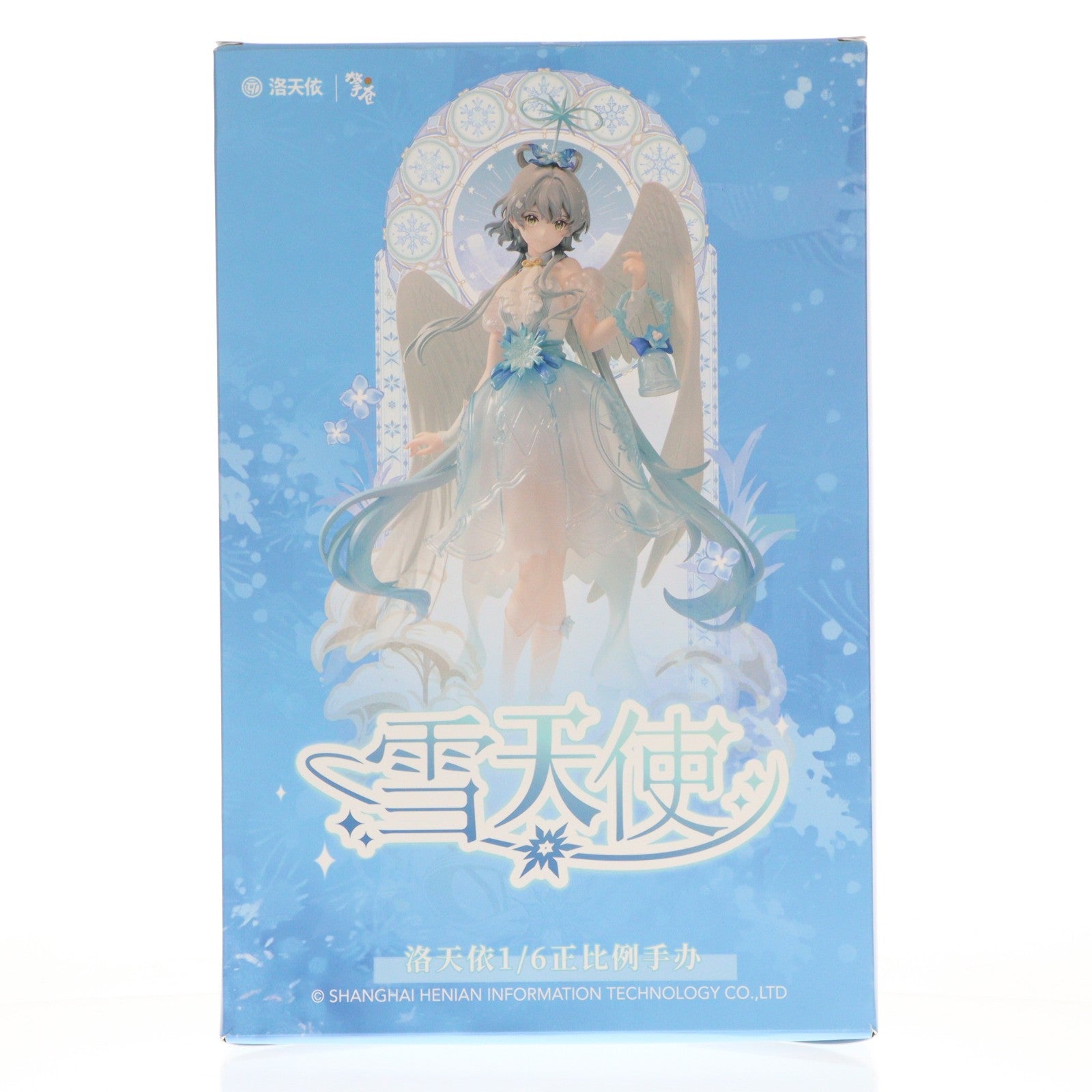 【中古即納】[FIG] 洛天依(ルォ・テンイ) 雪天使Ver. Vsinger(Vシンガー) 1/6 完成品 フィギュア QINGCANG(20260131)