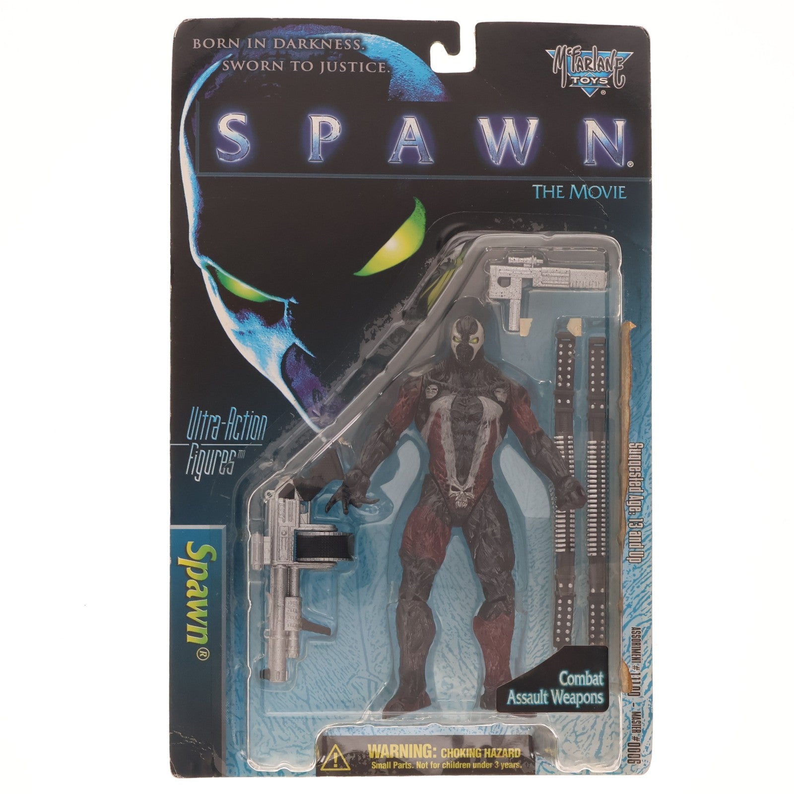 【中古即納】[FIG] スポーン・ウルトラ・アクションフィギュア スポーン SPAWN THE MOVIE(スポーン ザ・ムービー) 完成品 マクファーレン・トイズ(19961231)