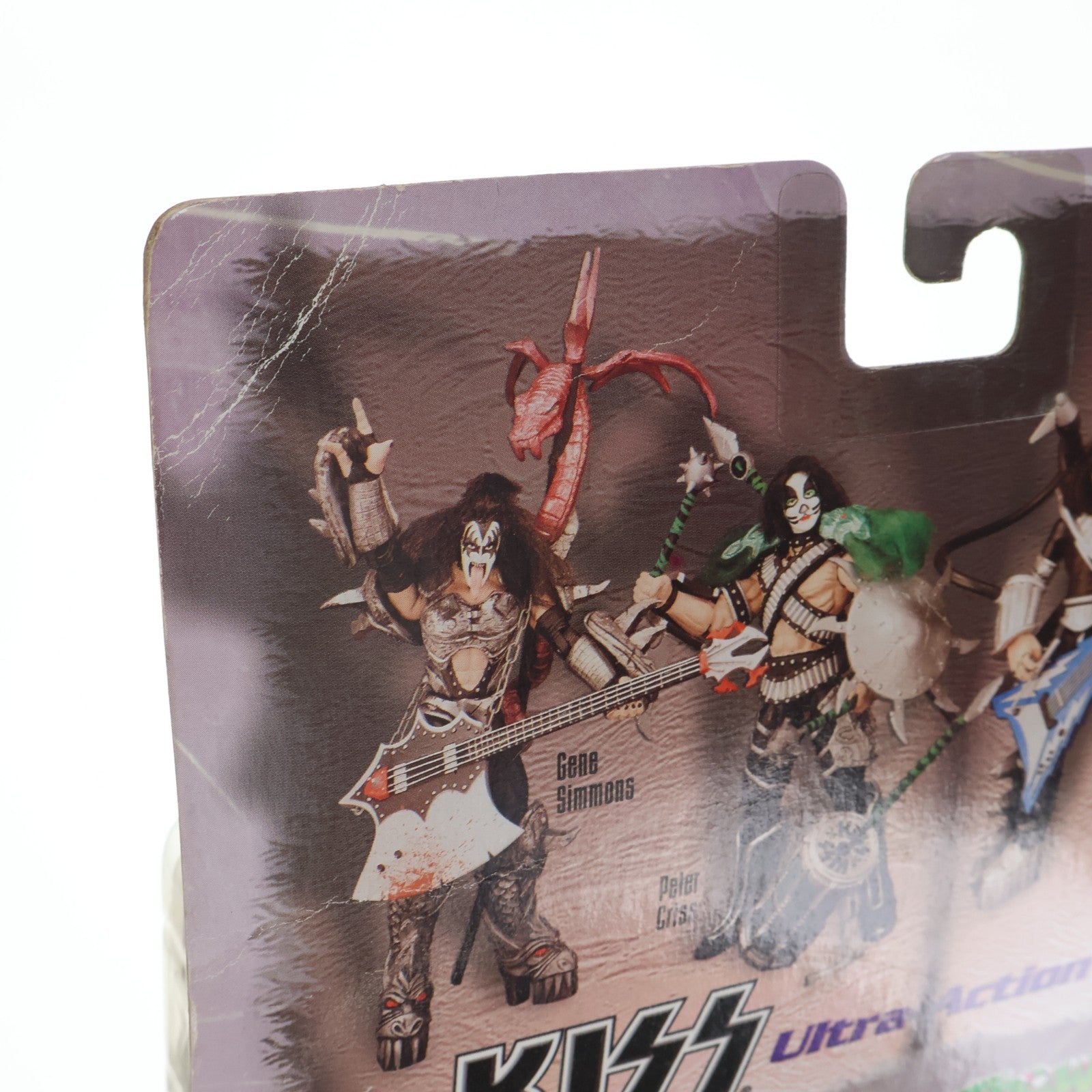 【中古即納】[FIG] キッス・ウルトラ・アクションフィギュア Gene Simmons(ジーン・シモンズ)(ミニチュアレコード付き) KISS 完成品 マクファーレン・トイズ(19971231)