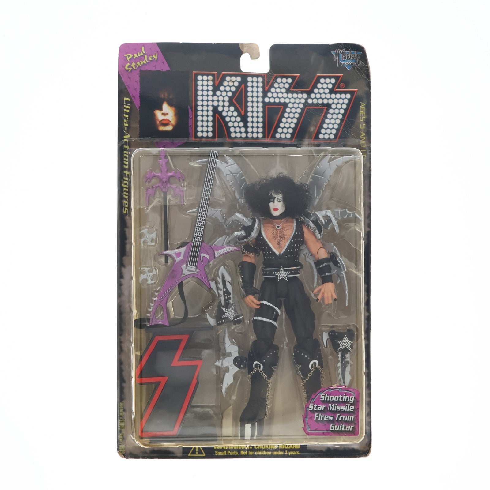 【中古即納】[FIG] キッス・ウルトラ・アクションフィギュア Paul Stanley(ポール・スタンレー) KISS 完成品 マクファーレン・トイズ(19971231)