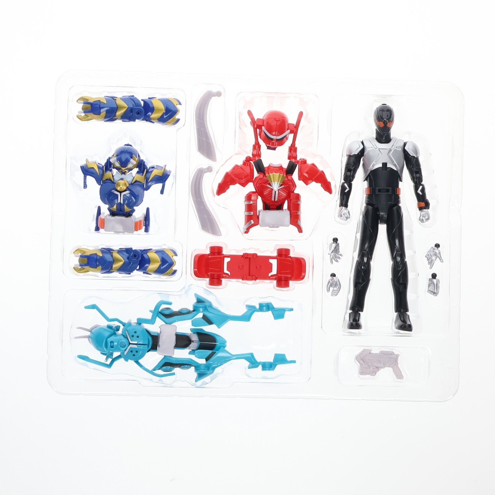 【中古即納】[FIG] 装着変新 仮面ライダーガッチャード1 スチームホッパー&アッパレスケボー&アントレスラー 完成品 可動フィギュア バンダイ(20230930)