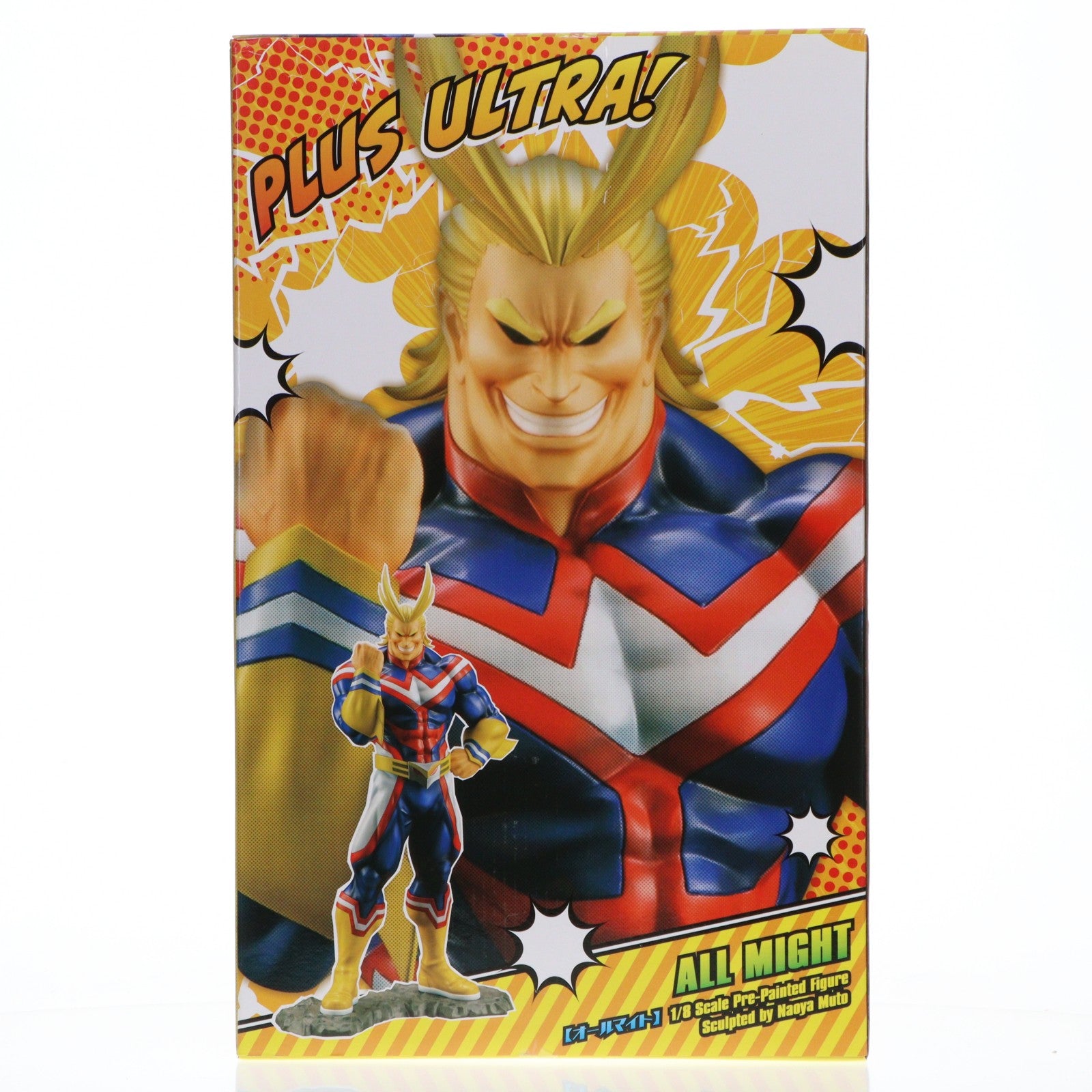 【中古即納】[FIG] コトブキヤショップ限定特典付属 ARTFX J オールマイト 僕のヒーローアカデミア 1/8 完成品 フィギュア(PP870) タカラトミー(20201031)