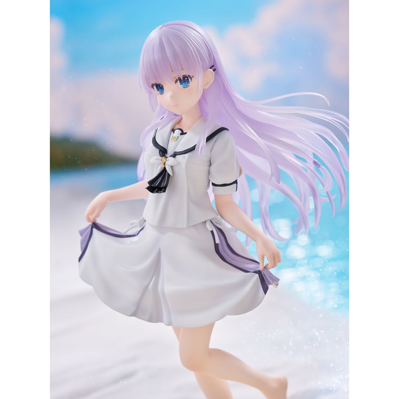 【中古即納】[FIG] 鳴瀬しろは(なるせしろは) Summer Pockets(サマーポケッツ) 1/7 完成品 フィギュア(AMU-FNX1148) フリュー(20260305)