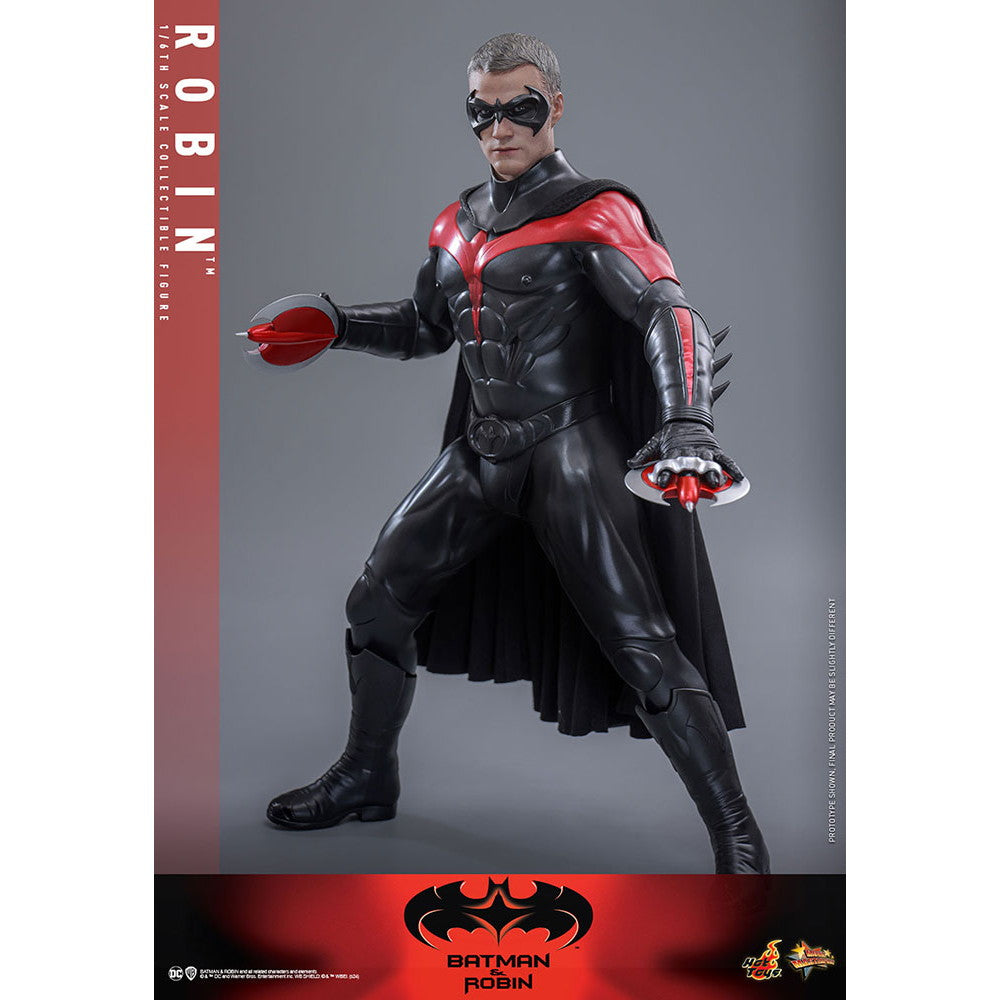【中古即納】[FIG] ムービー・マスターピース ロビン バットマン&ロビン Mr.フリーズの逆襲 1/6 完成品 可動フィギュア(MM#787) ホットトイズ(20260131)