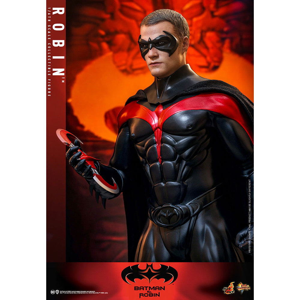 【中古即納】[FIG] ムービー・マスターピース ロビン バットマン&ロビン Mr.フリーズの逆襲 1/6 完成品 可動フィギュア(MM#787) ホットトイズ(20260131)