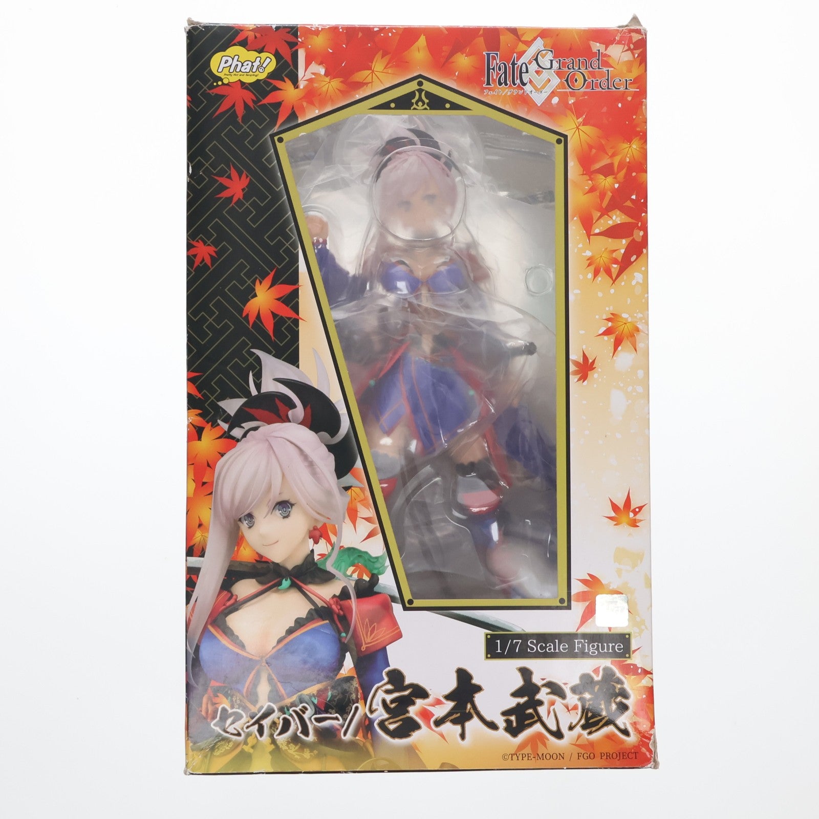 【中古即納】[FIG] セイバー/宮本武蔵(みやもとむさし) Fate/Grand Order(フェイト/グランドオーダー) 1/7 完成品 フィギュア Phat!(ファット・カンパニー)(20200325)