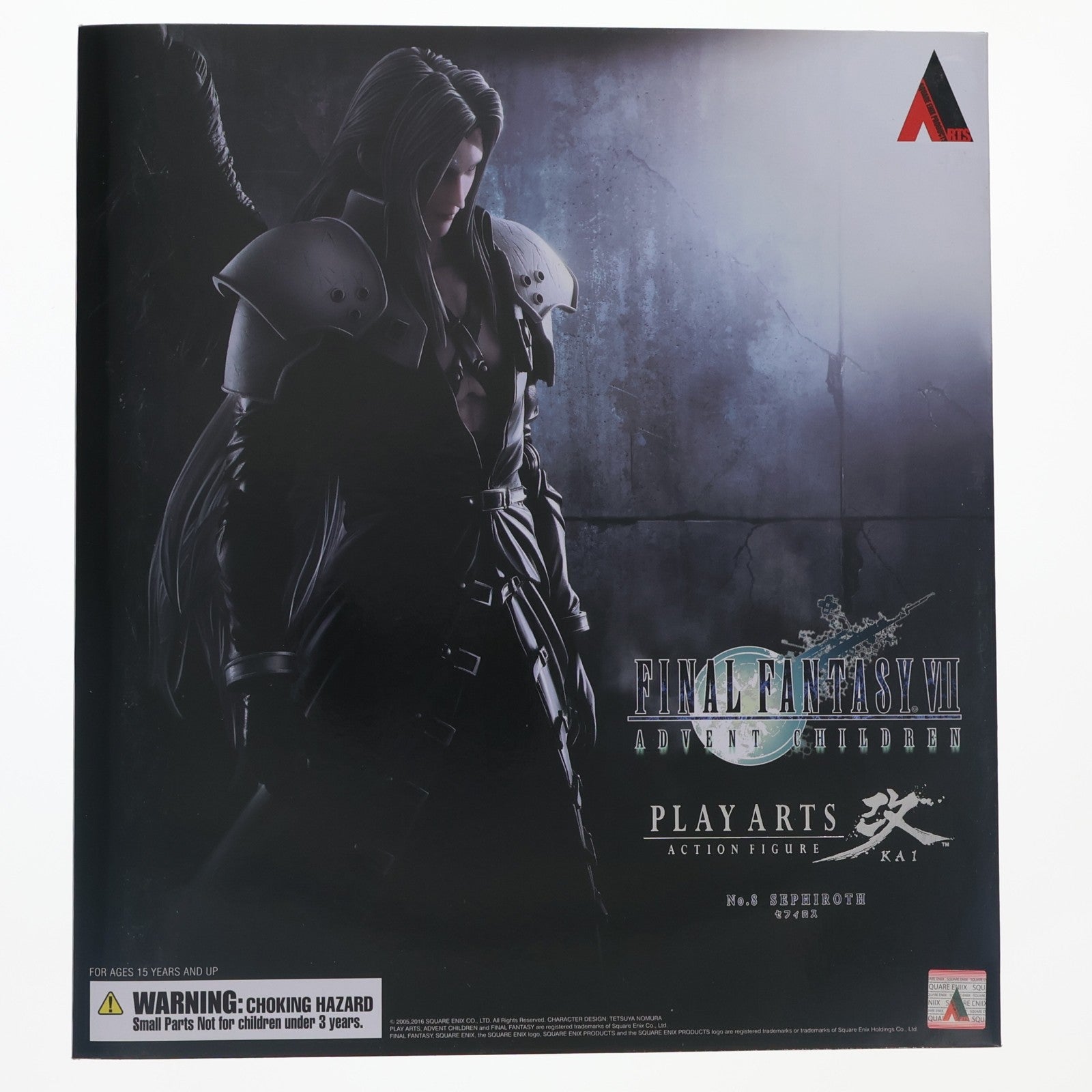 【中古即納】[FIG] PLAY ARTS改(プレイアーツ改) セフィロス FINAL FANTASY VII ADVENT CHILDREN(ファイナルファンタジー7 アドベントチルドレン) 完成品 可動フィギュア スクウェア・エニックス(20171130)
