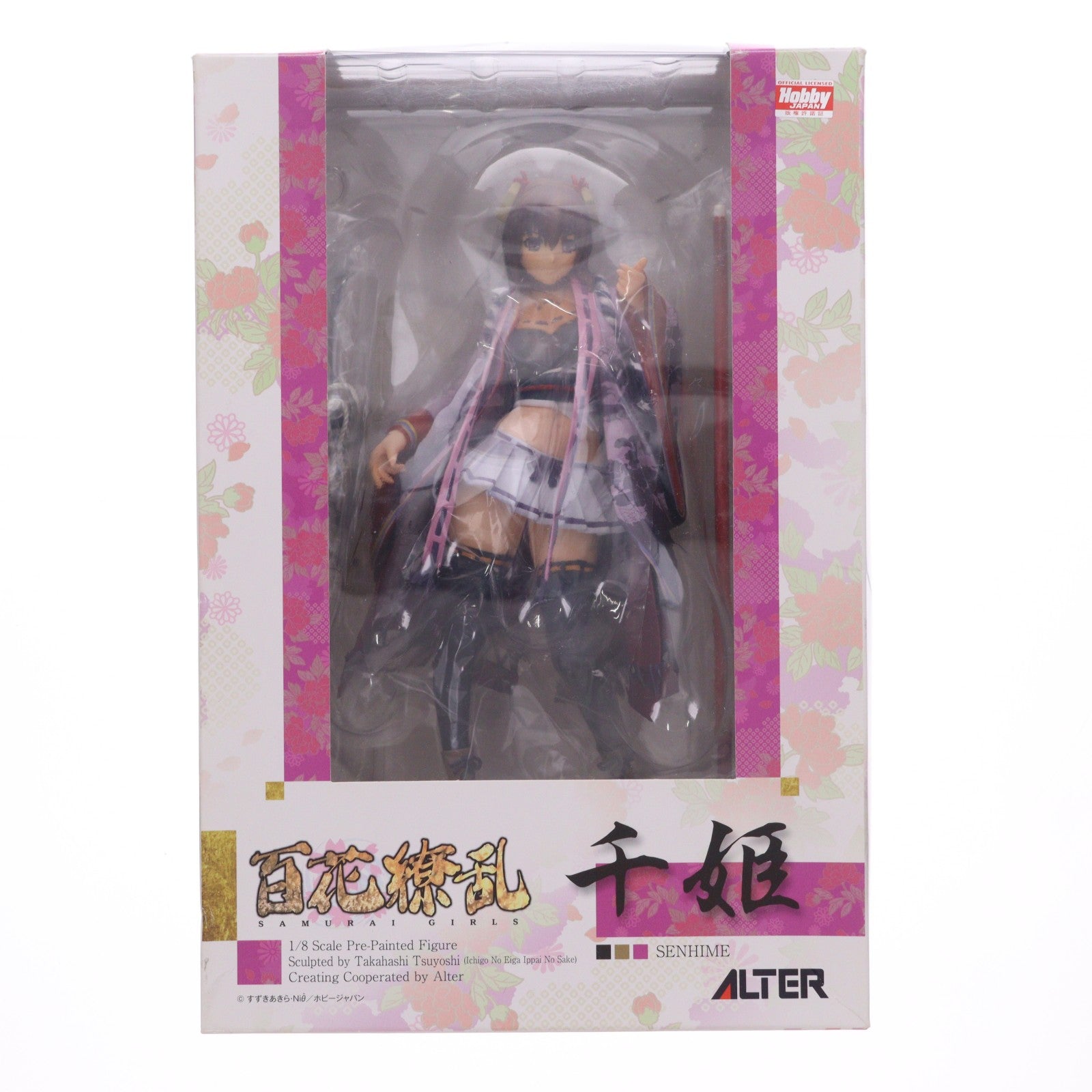 【中古即納】[FIG] 千姫(せんひめ) 百花繚乱 1/8 完成品 フィギュア アルター(20100709)